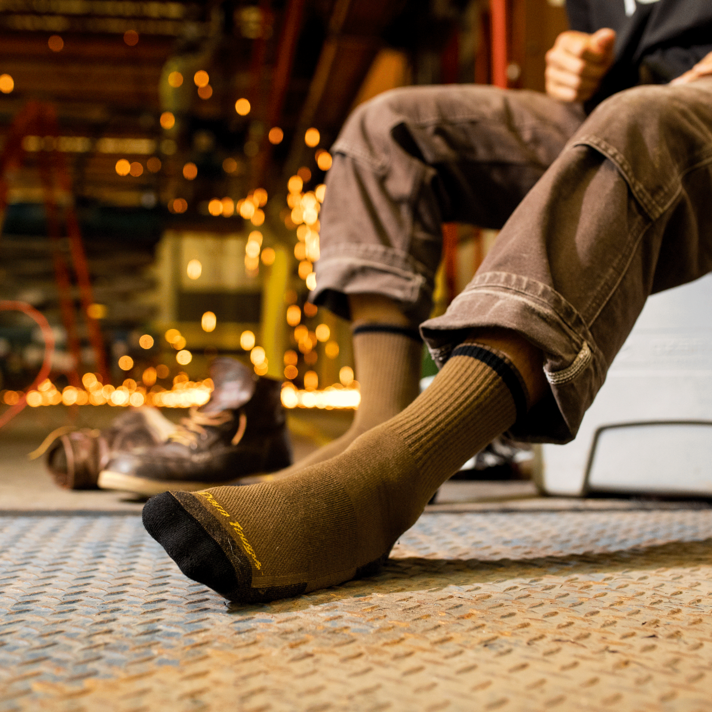 Men's Fred Tuttle Micro Crew  Midweight Work Sock