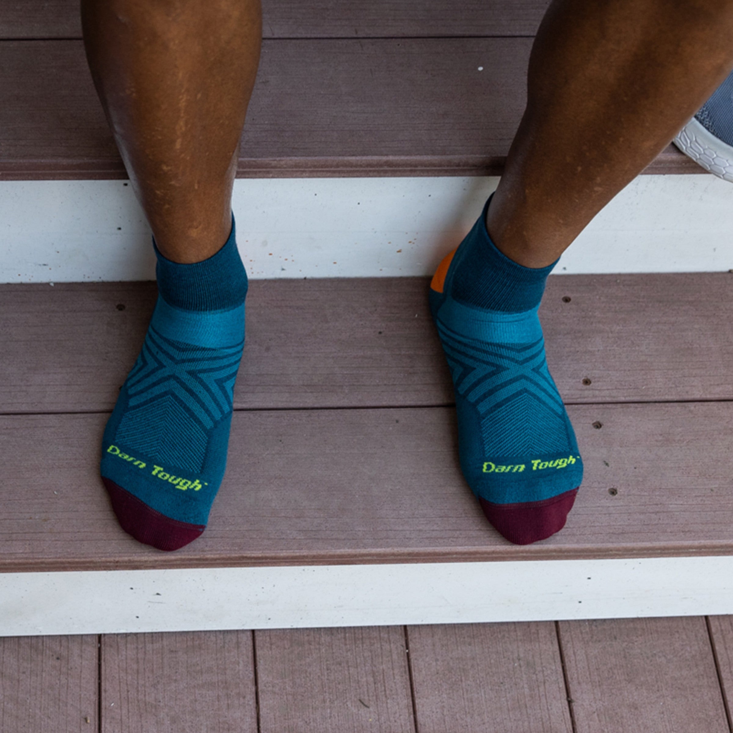 Men's Run Quarter Cushioned Ultra-Lightweight Running Socks