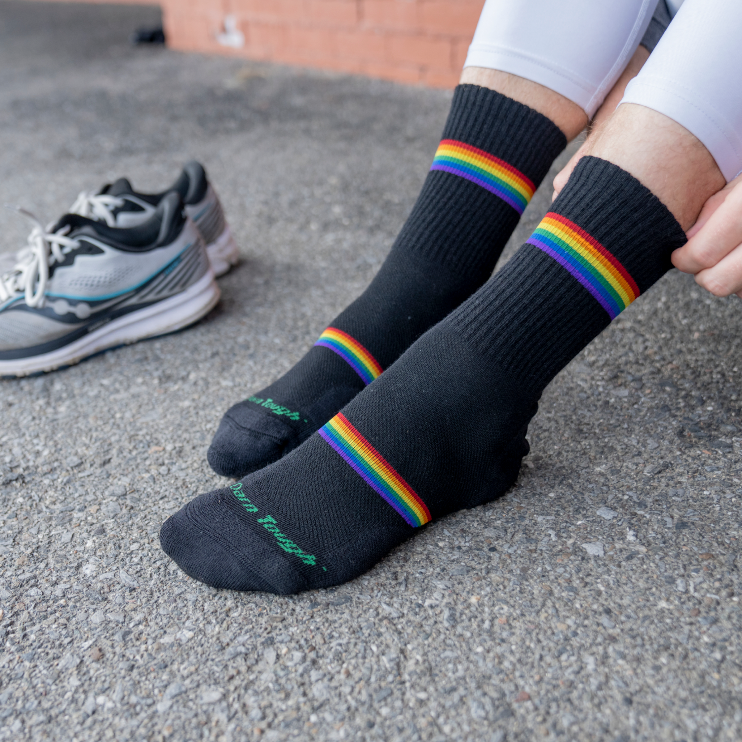 Men's Prism Micro Crew Lightweight Running Socks