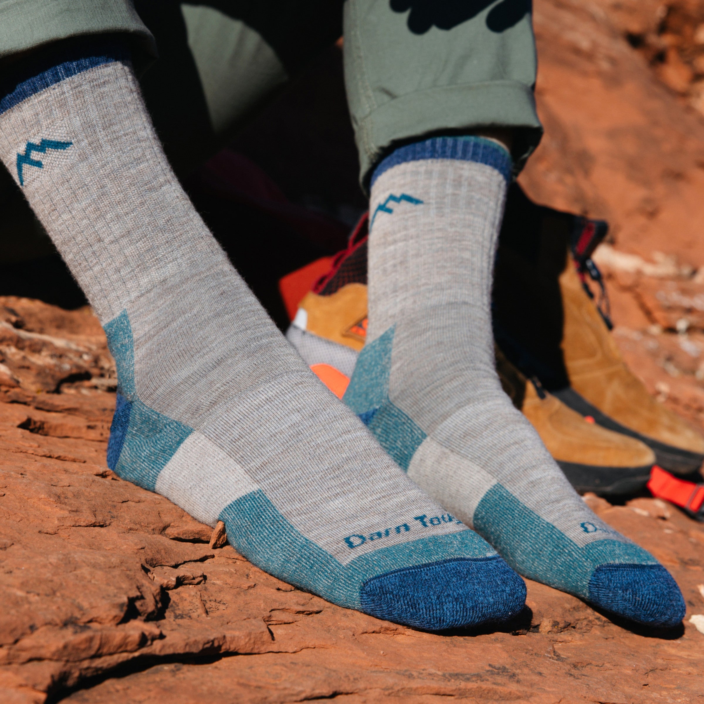 Men's Hiker Micro Crew Midweight Hiking Socks