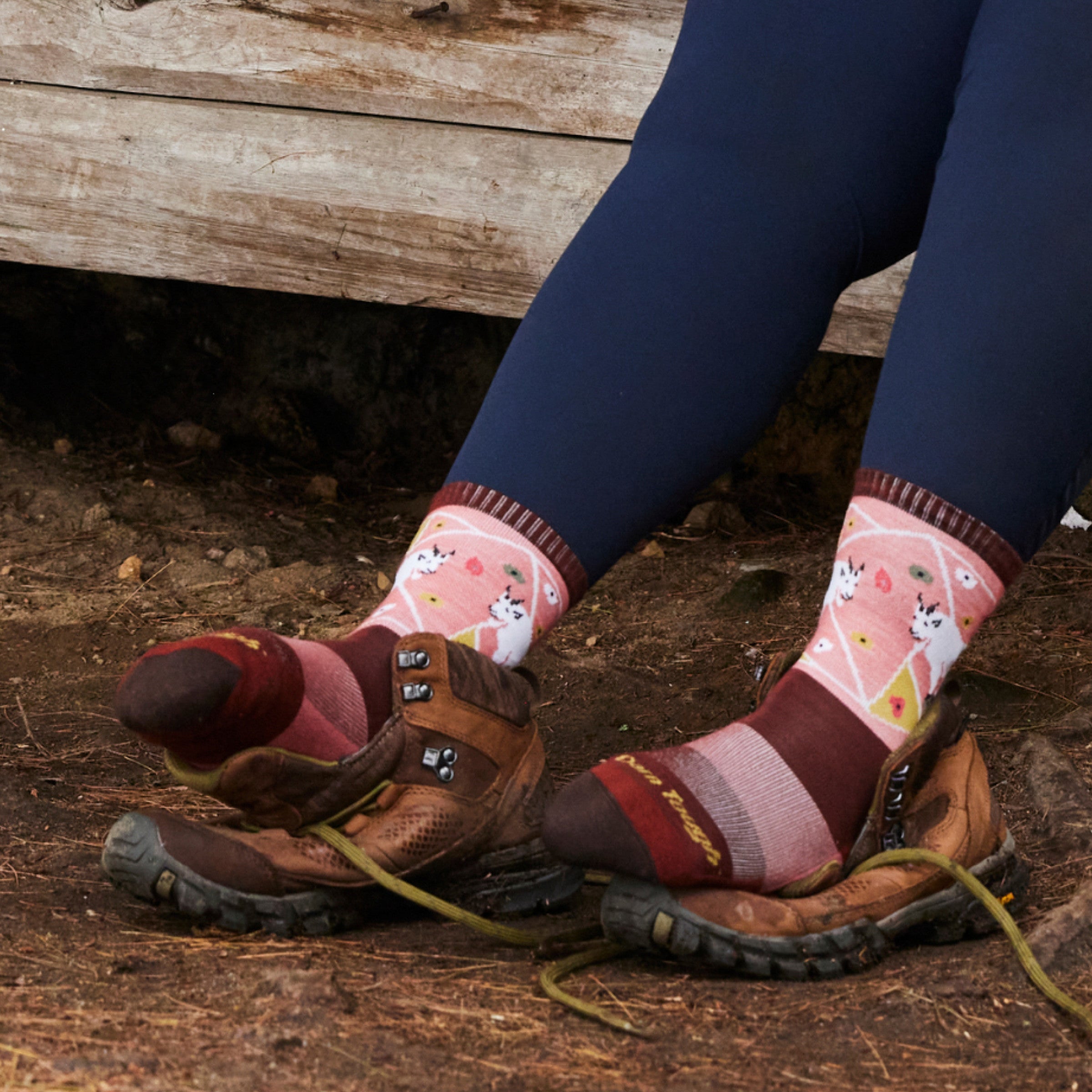 Women's Critter Club Micro Crew Lightweight Hiking Socks