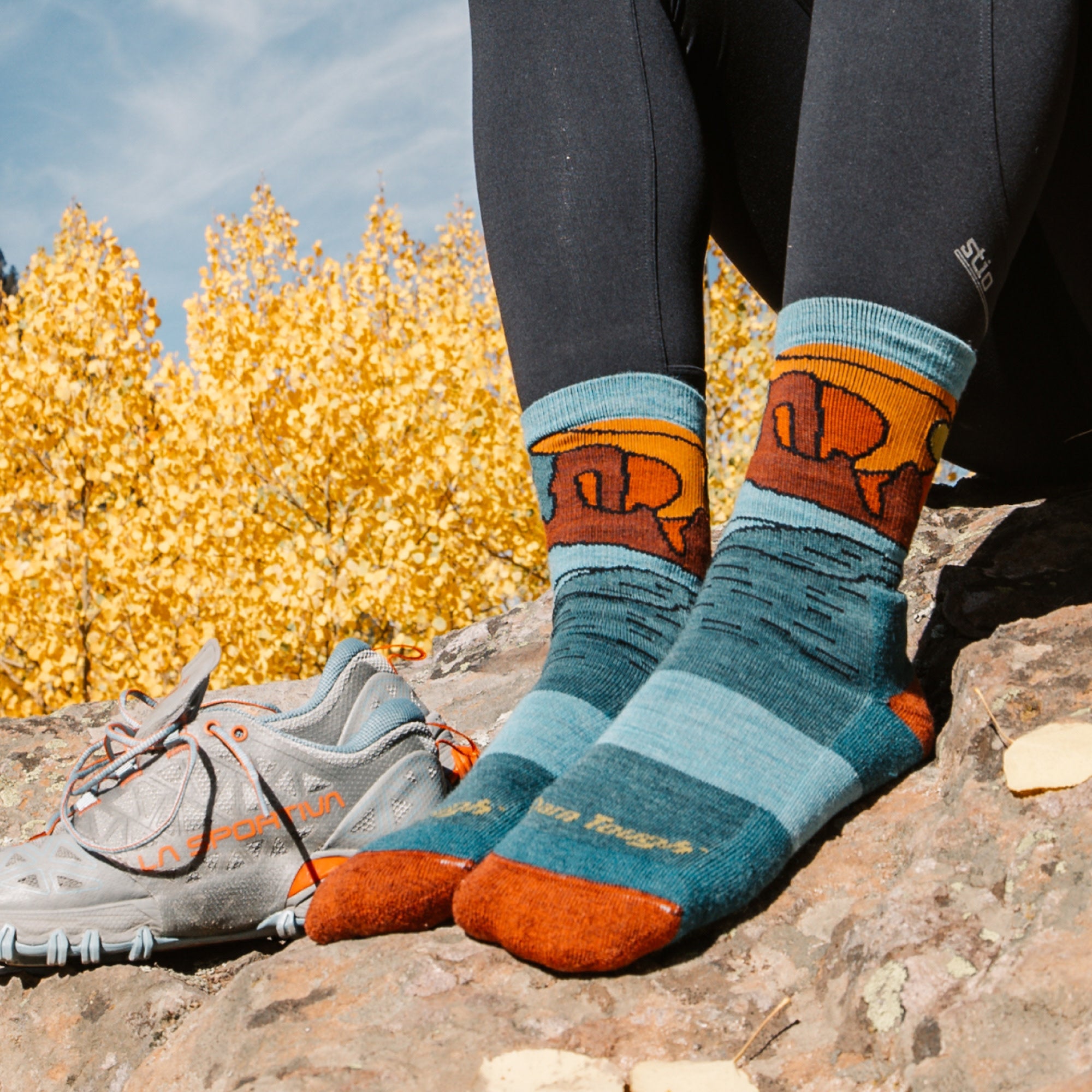 Women's Celeste Micro Crew Midweight Hiking Socks