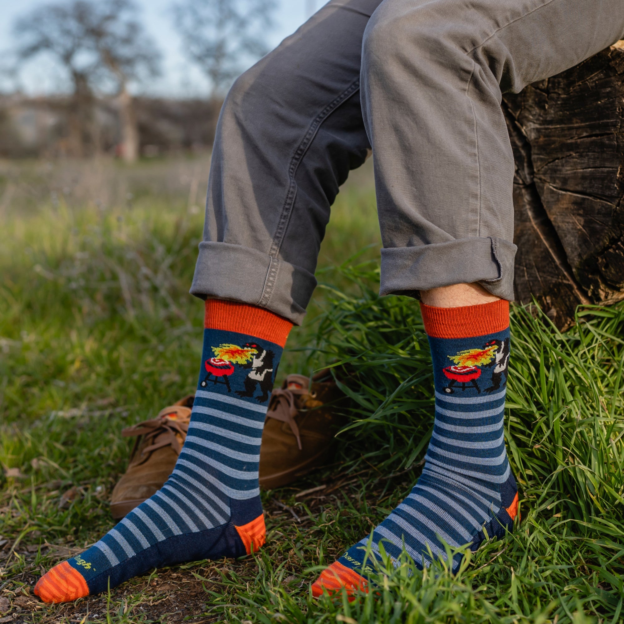 Men's Animal Haus Crew Lightweight Lifestyle Socks