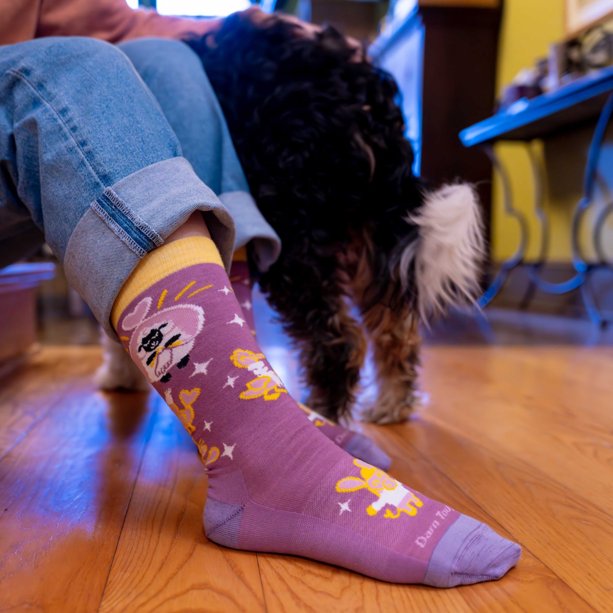 Unisex Close Knit Crew Lightweight Lifestyle Sock