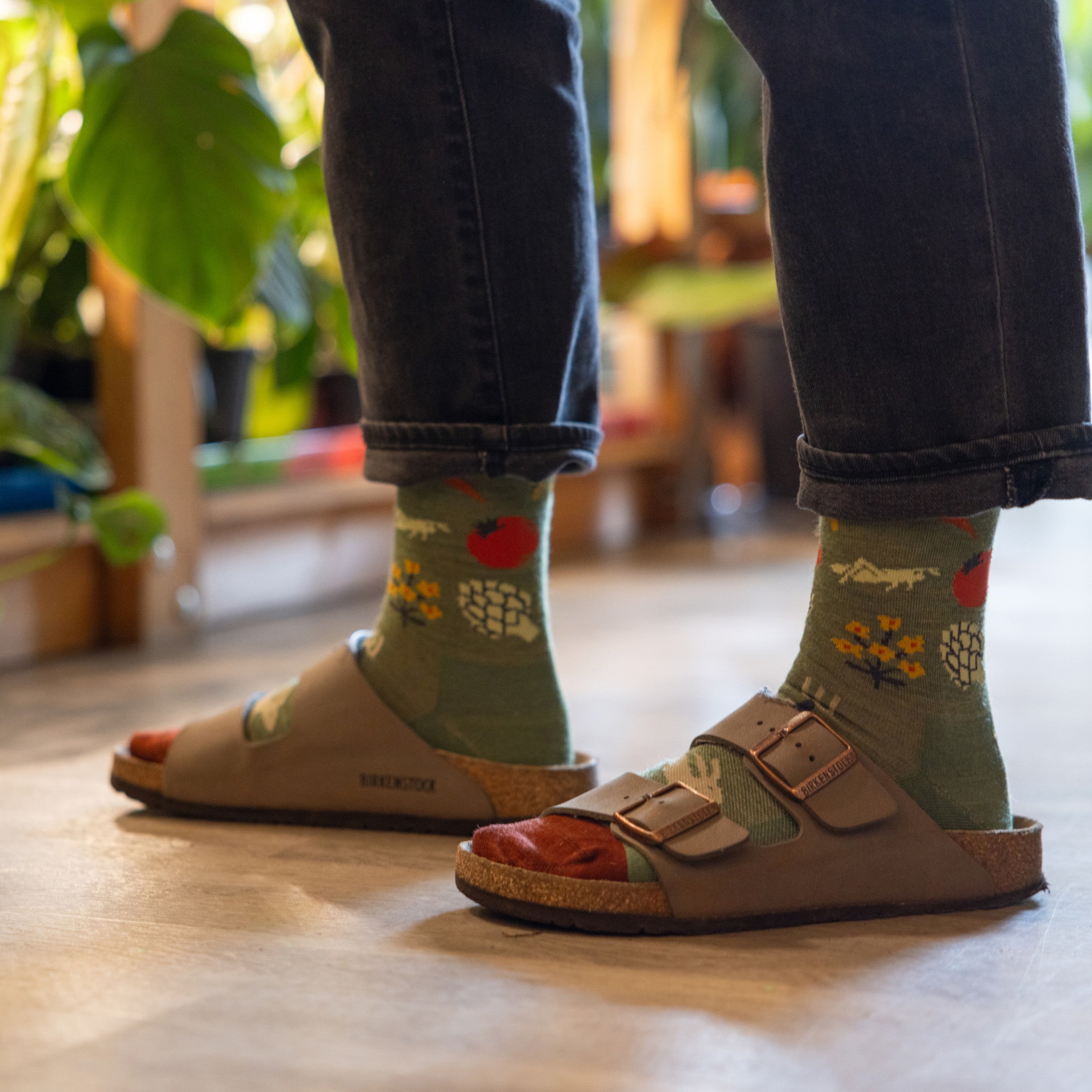 Women's Farmer's Market Crew Lightweight Lifestyle Socks