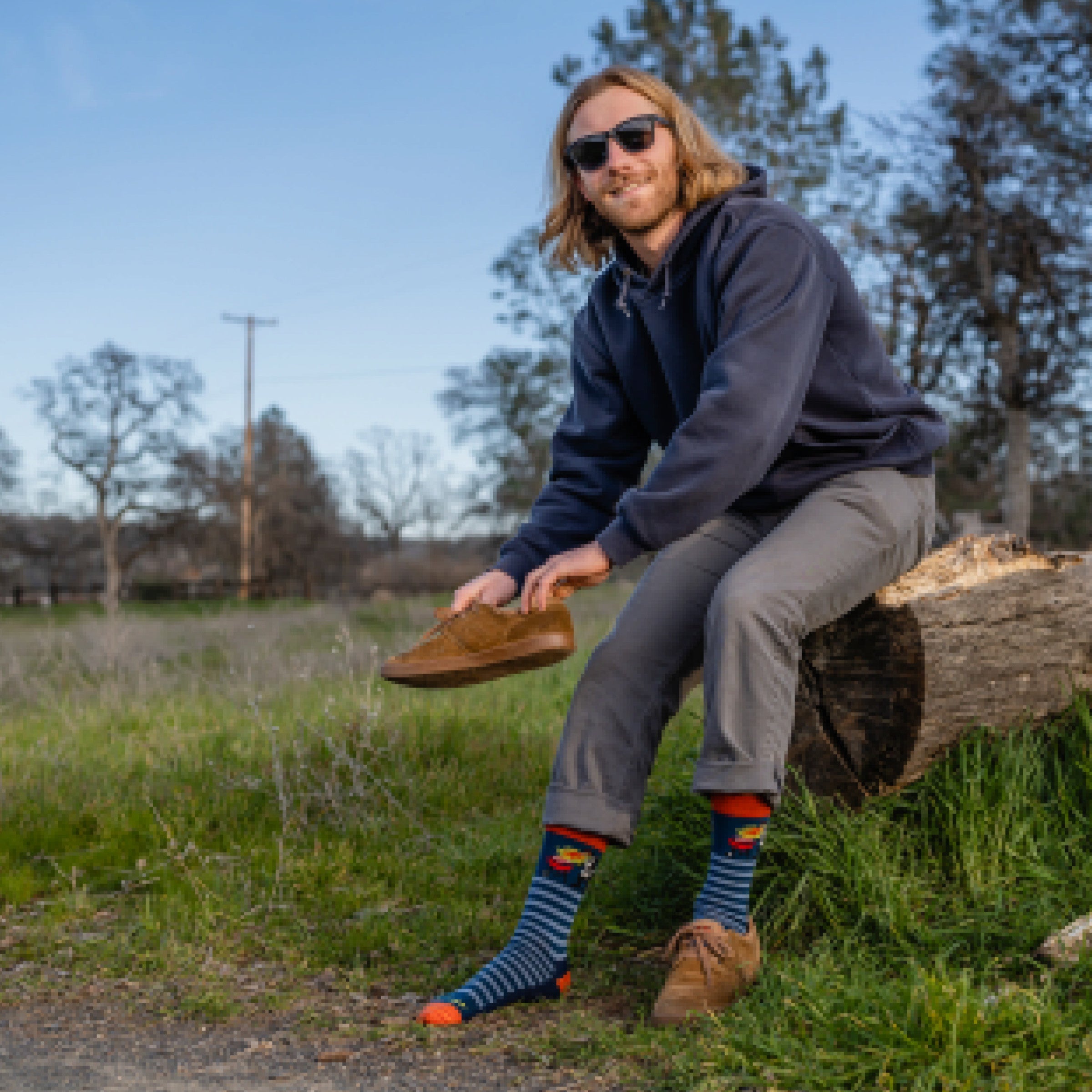 Men's Animal Haus Crew Lightweight Lifestyle Socks