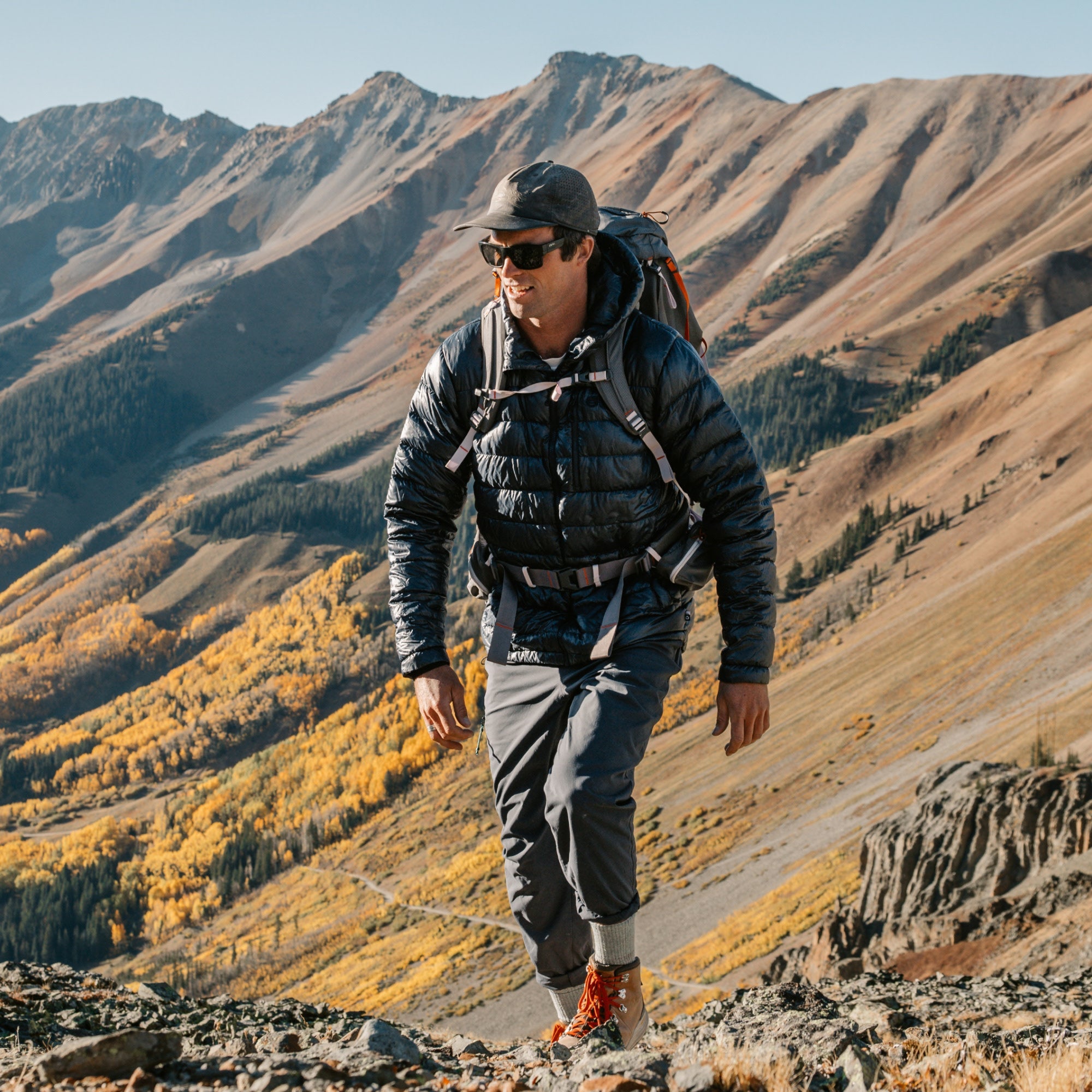 Men's Mountaineering Micro Crew Heavyweight Hiking Socks