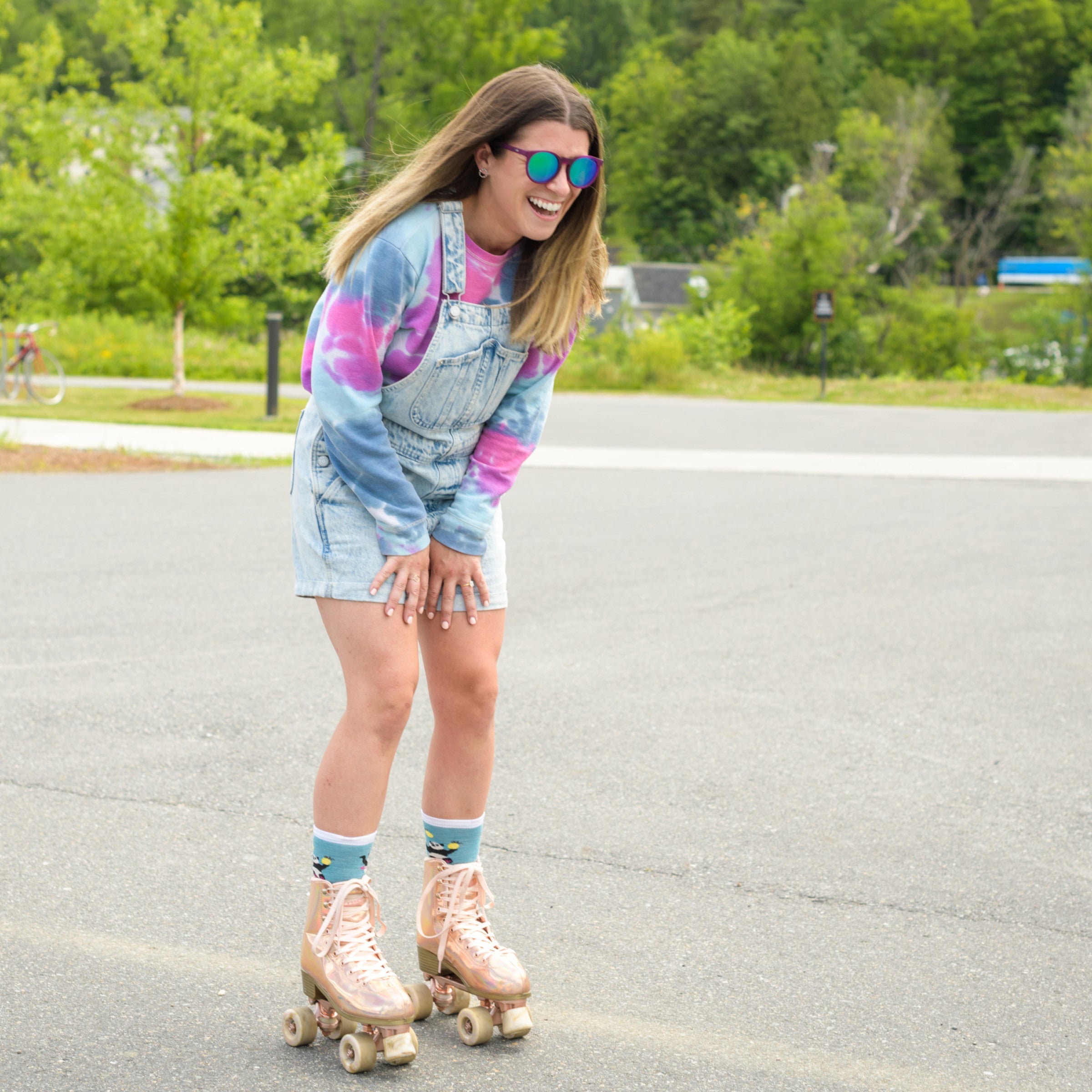 Women's Animal Haus Crew Lightweight Lifestyle Socks