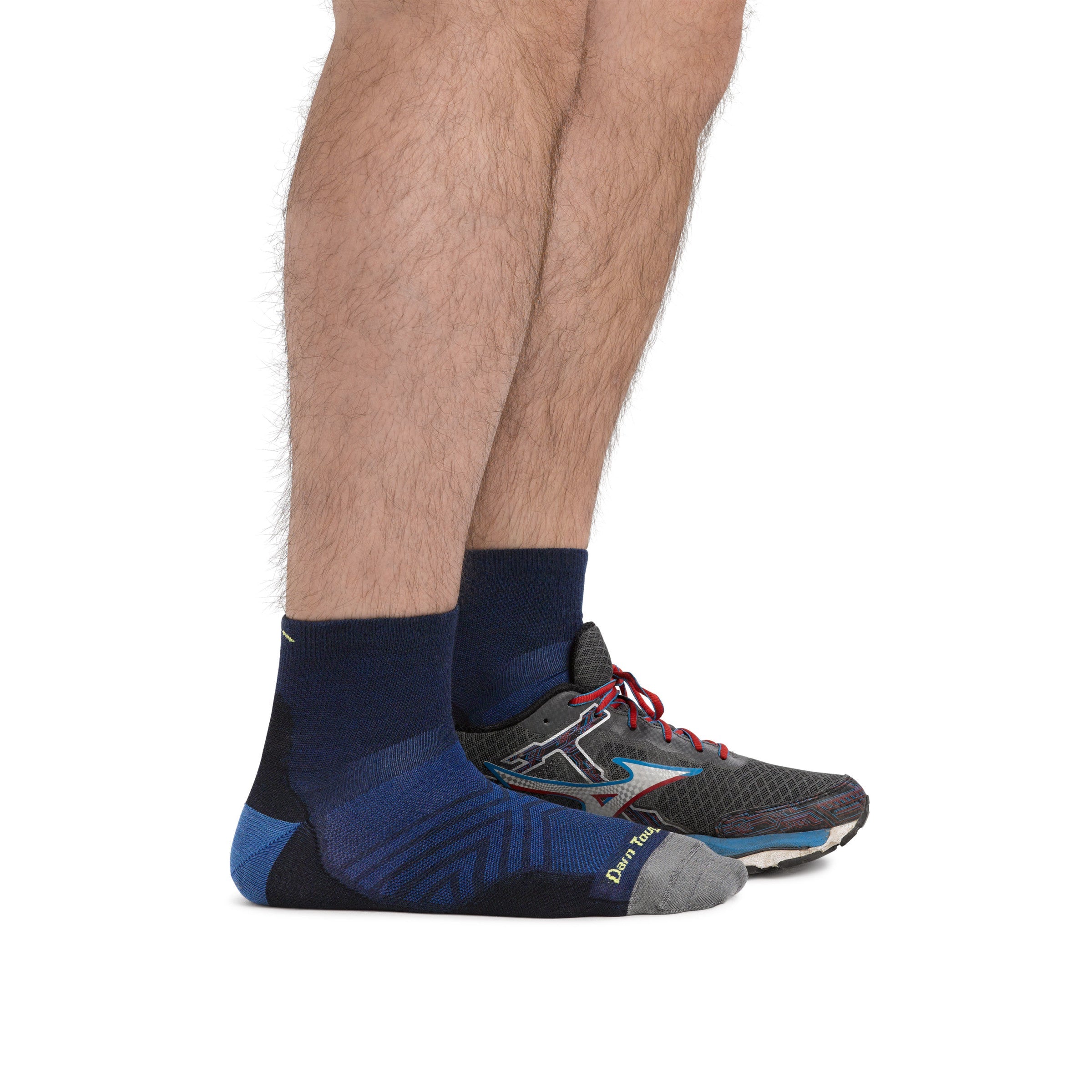 Men's Run Quarter Ultra-Lightweight Running Socks