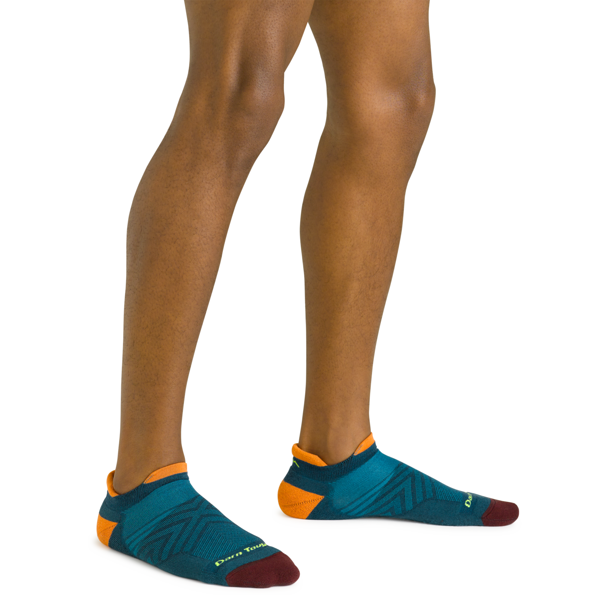 Men's Run No Show Tab Cushioned Ultra-Lightweight Running Socks