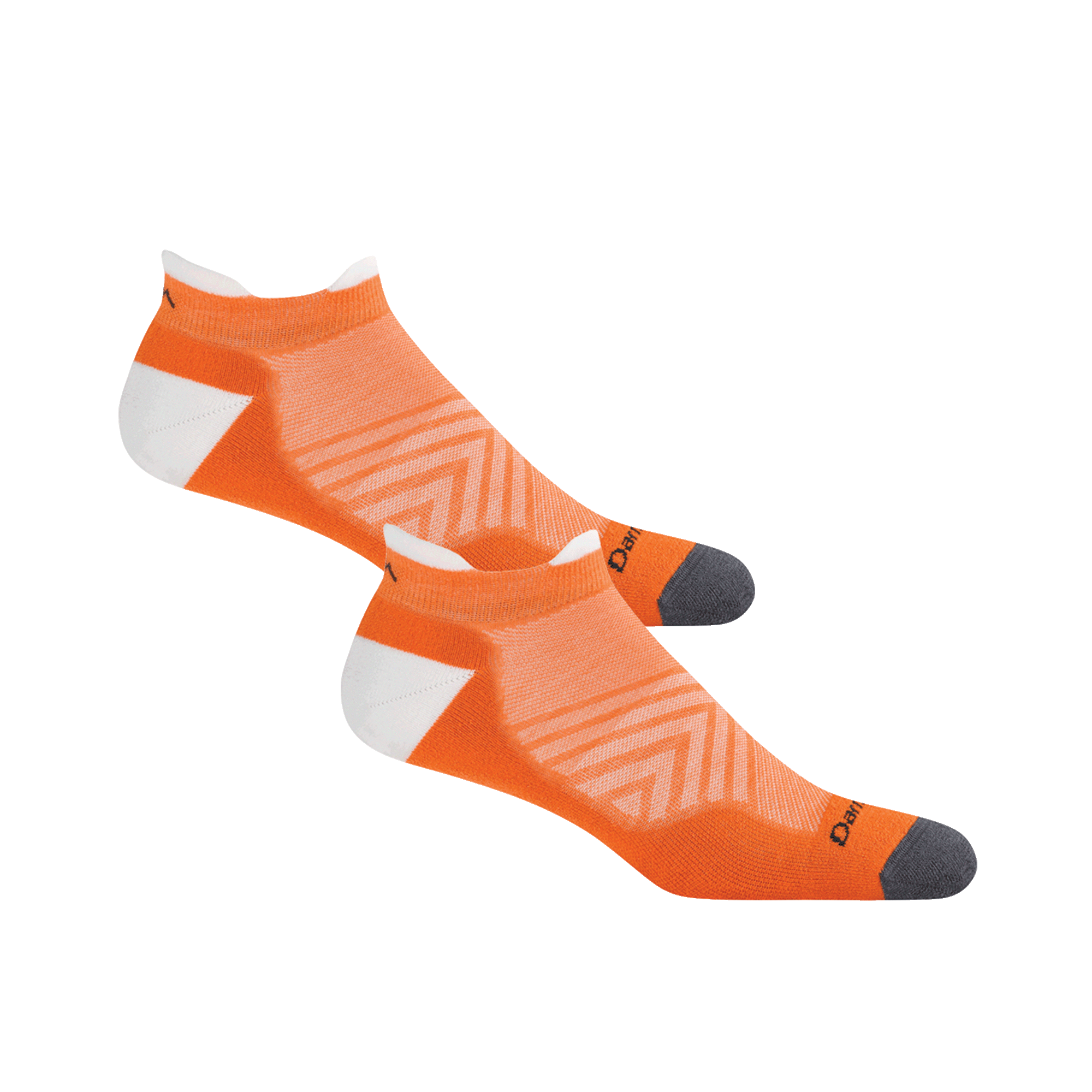 Studio shot of 1039 No Show Tab 2 pack in Limited Edition Tiger colorway