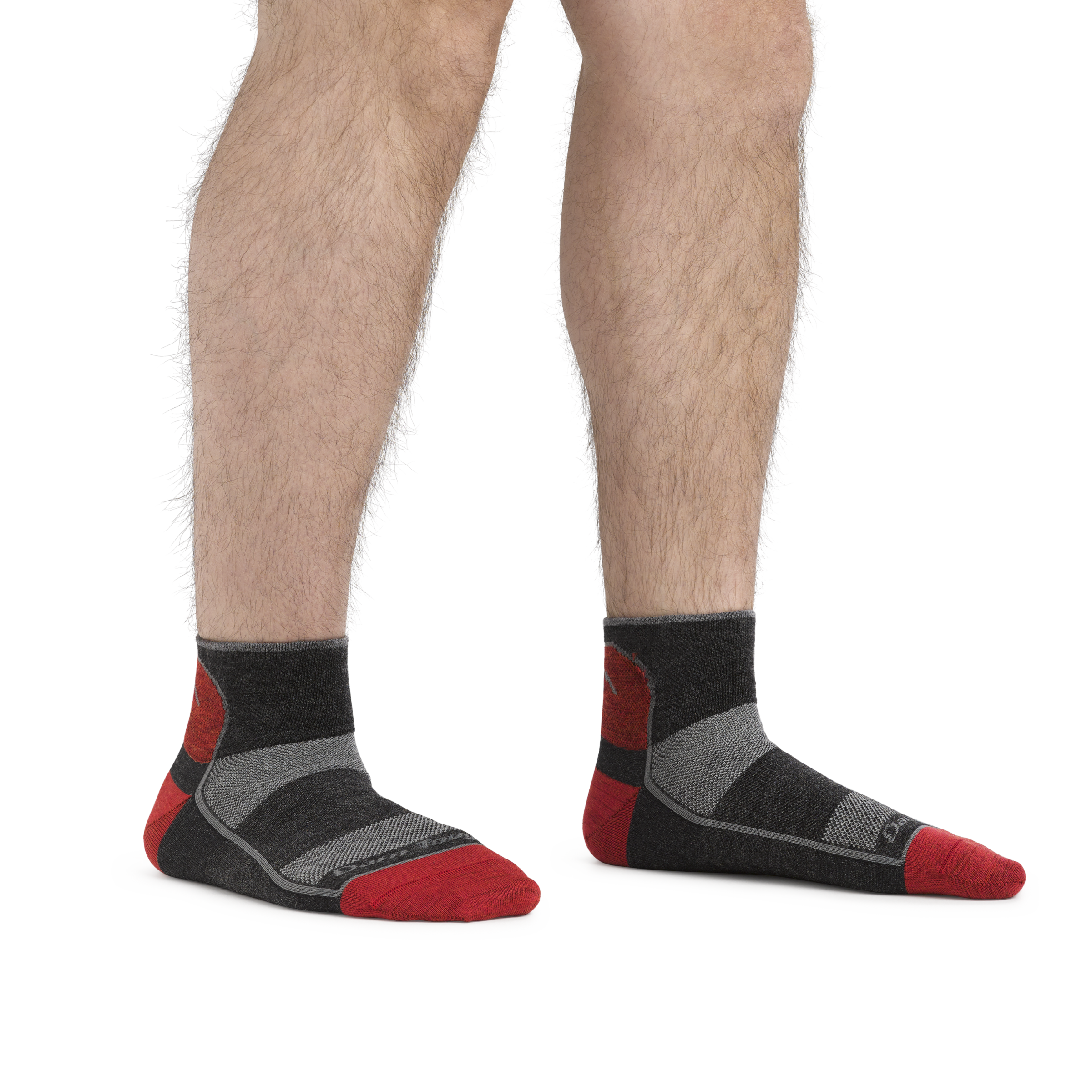 Men's 1715 Quarter Lightweight Running Socks