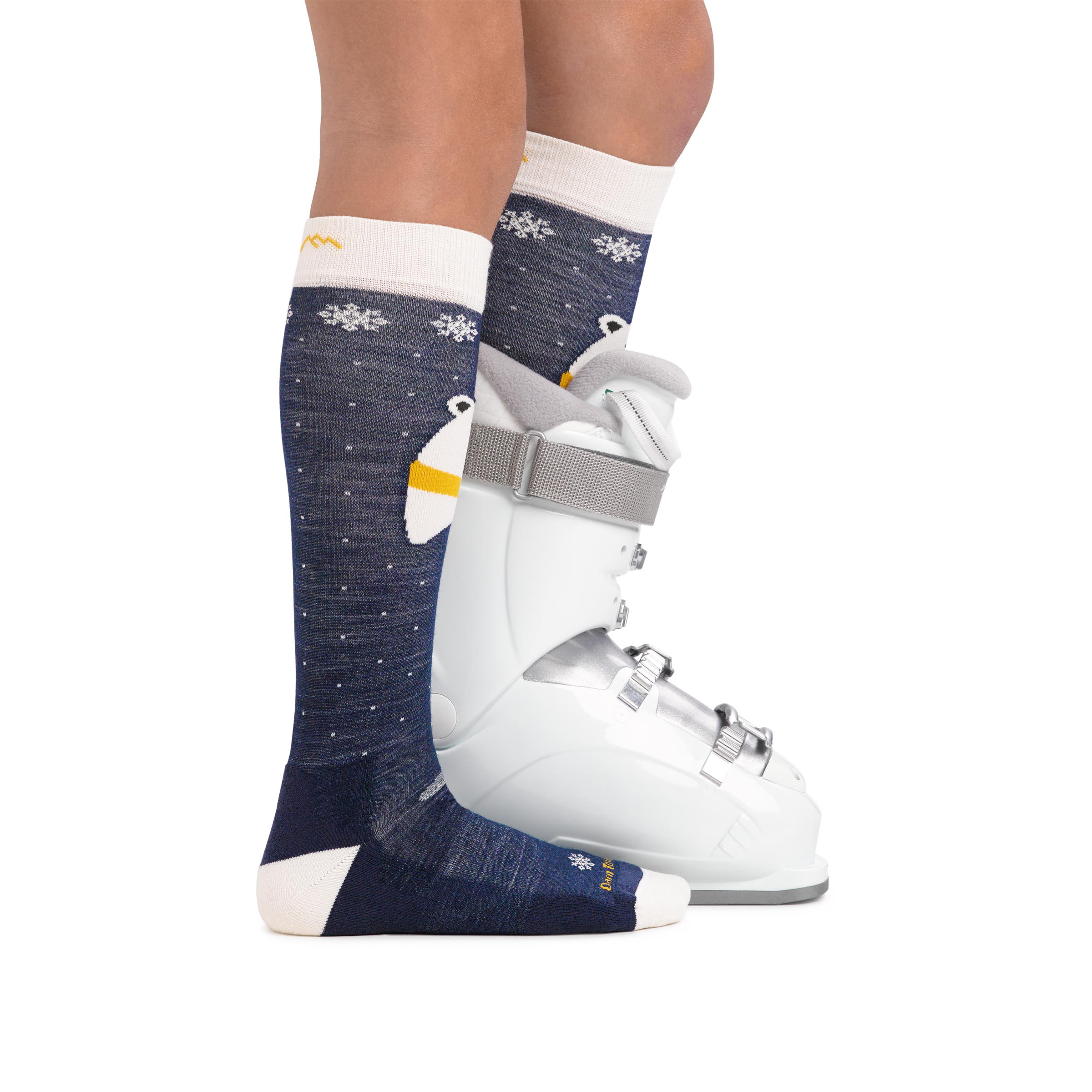 Kids Polar Bear Over-the-Calf Midweight Ski & Snowboard Socks