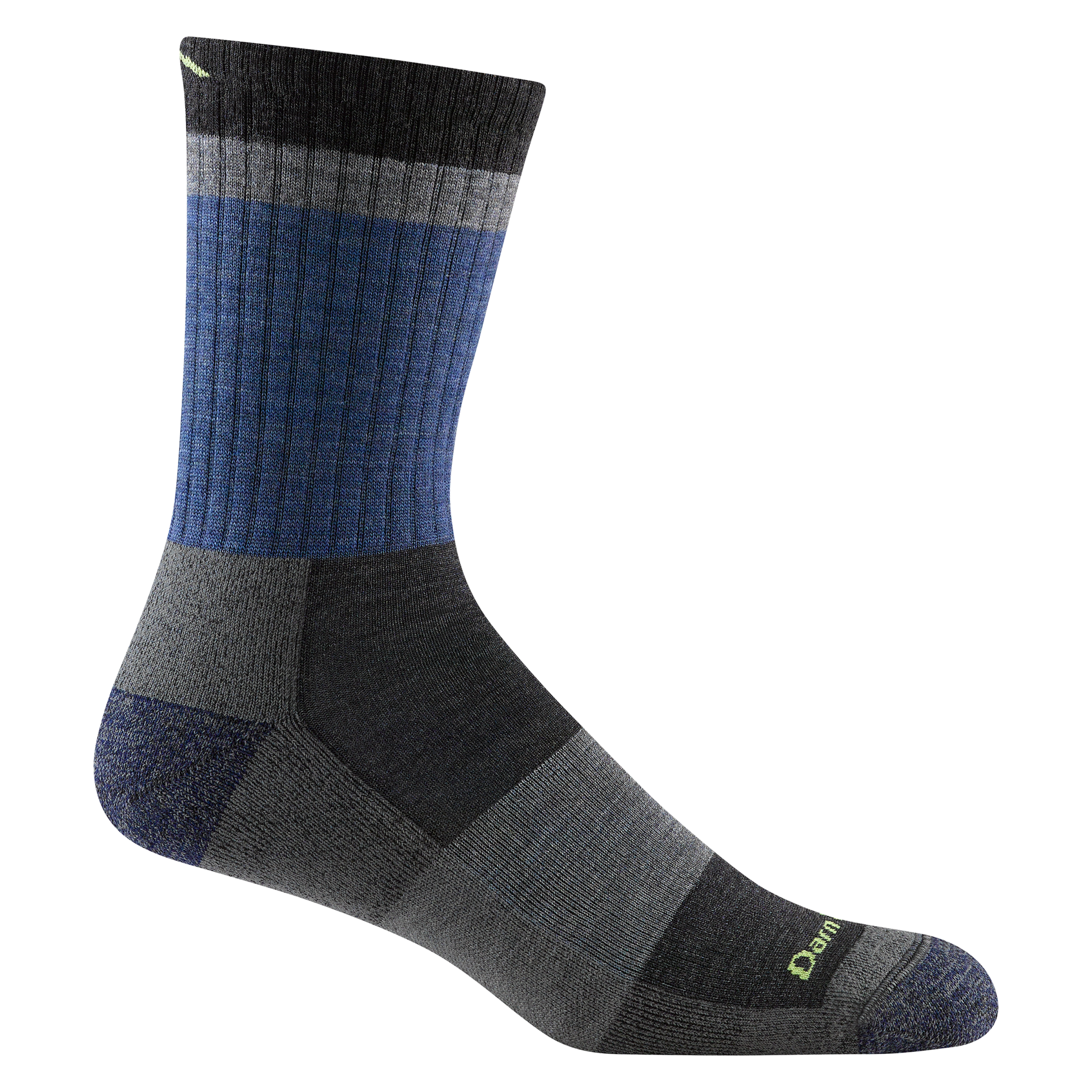 Men's Heady Stripe Micro Crew Lightweight Hiking Socks