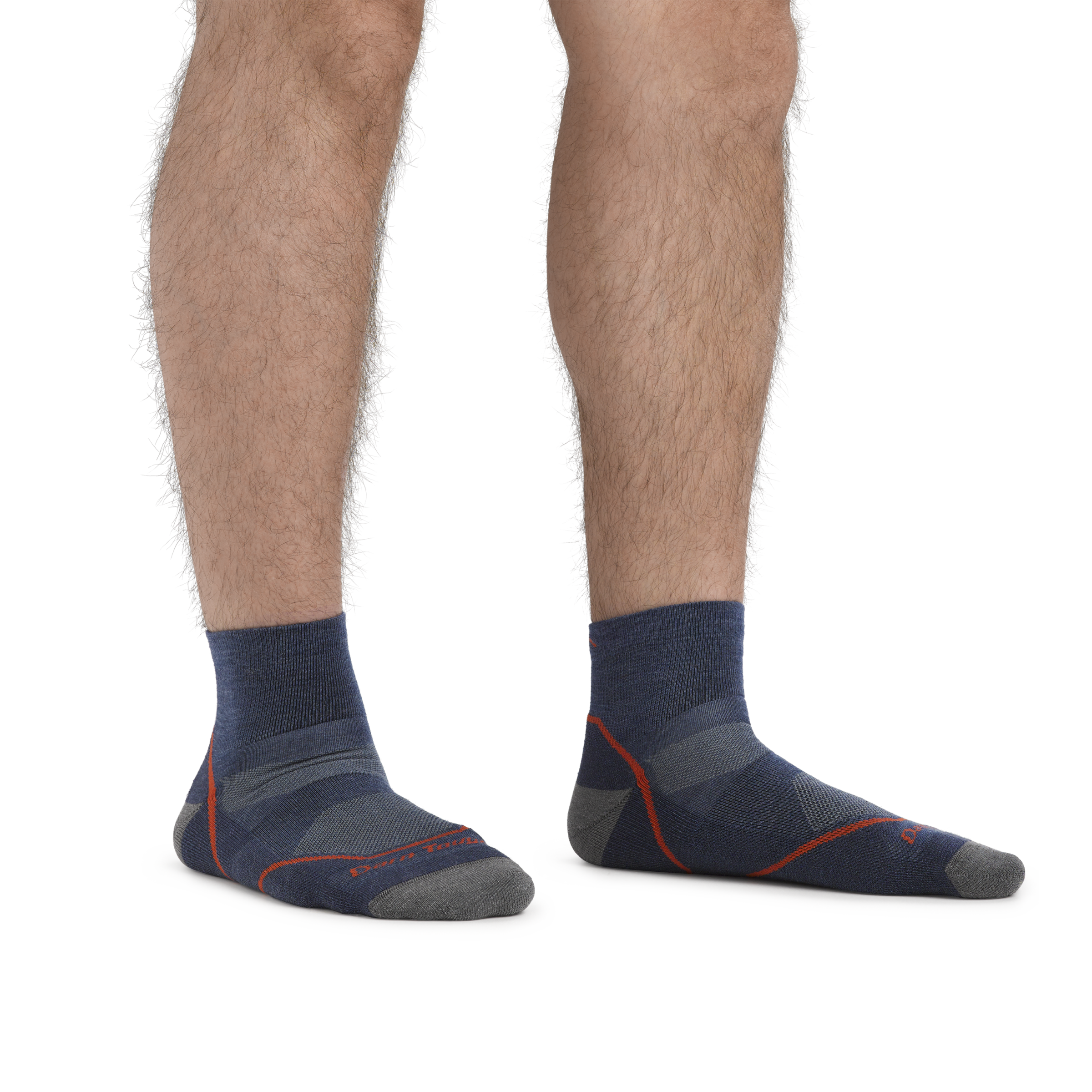 Men's Light Hiker Quarter Lightweight Hiking Socks