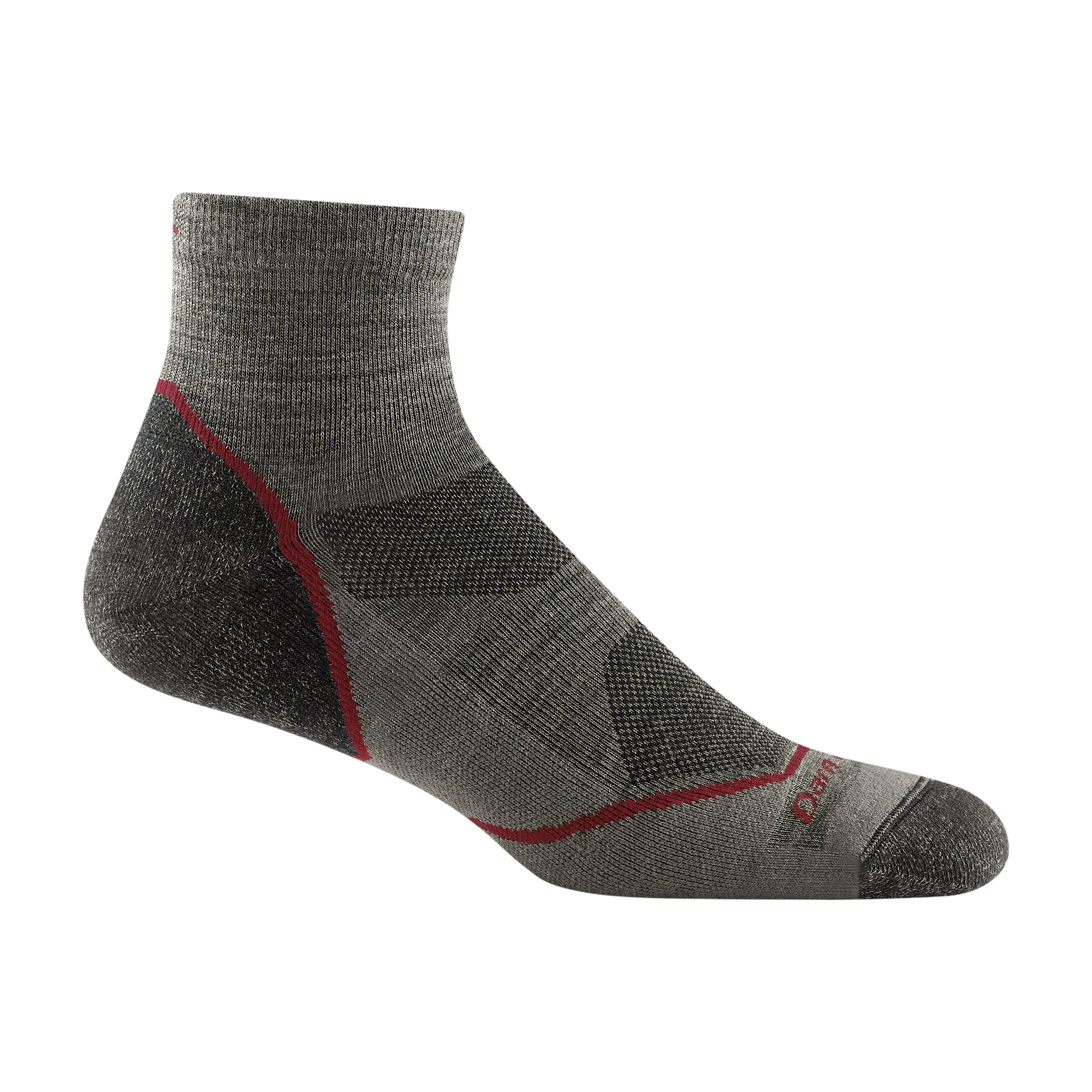 Men's and Women's Hiker 1/4 Sock 2-Pack