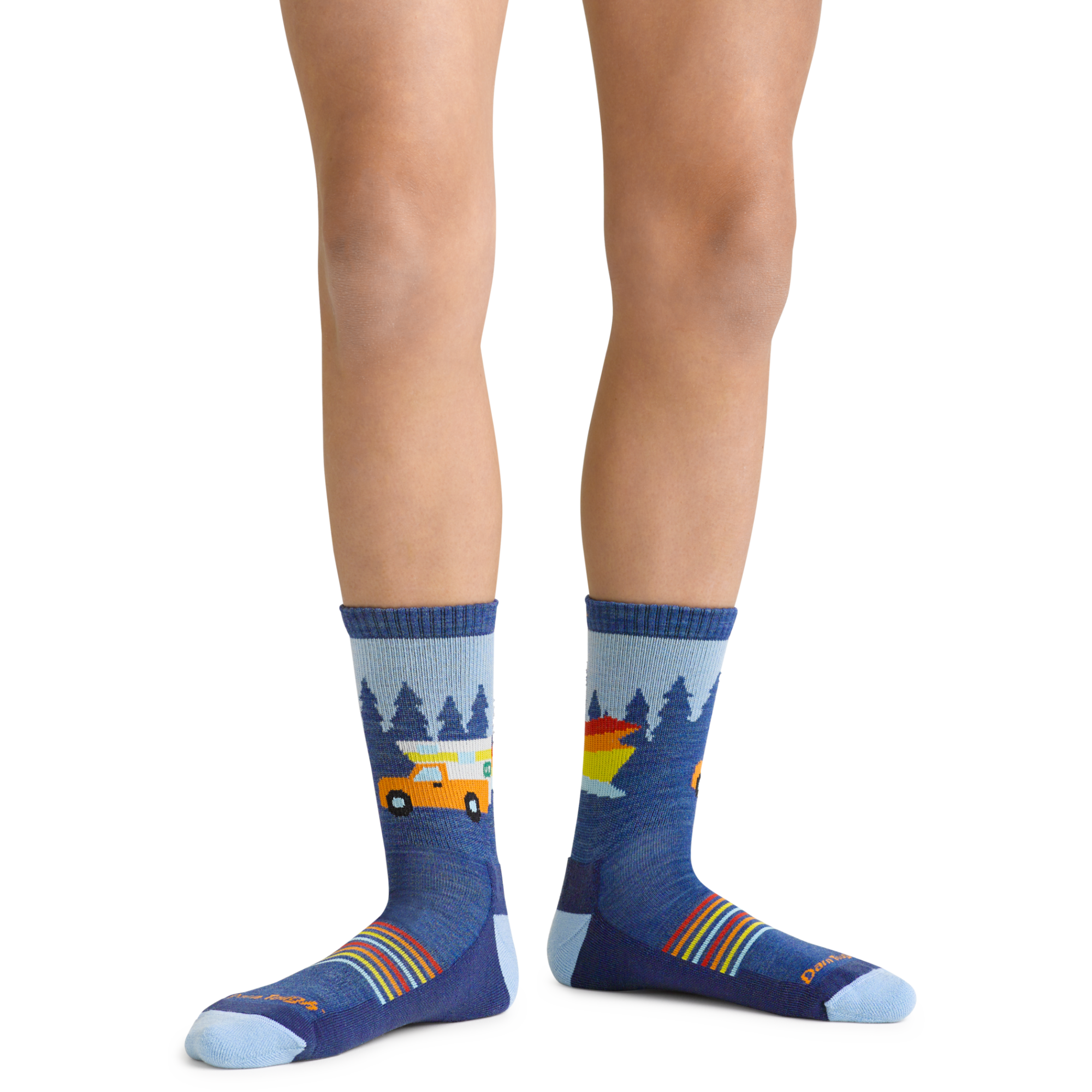 Kids Van Wild Micro Crew Lightweight Hiking Socks