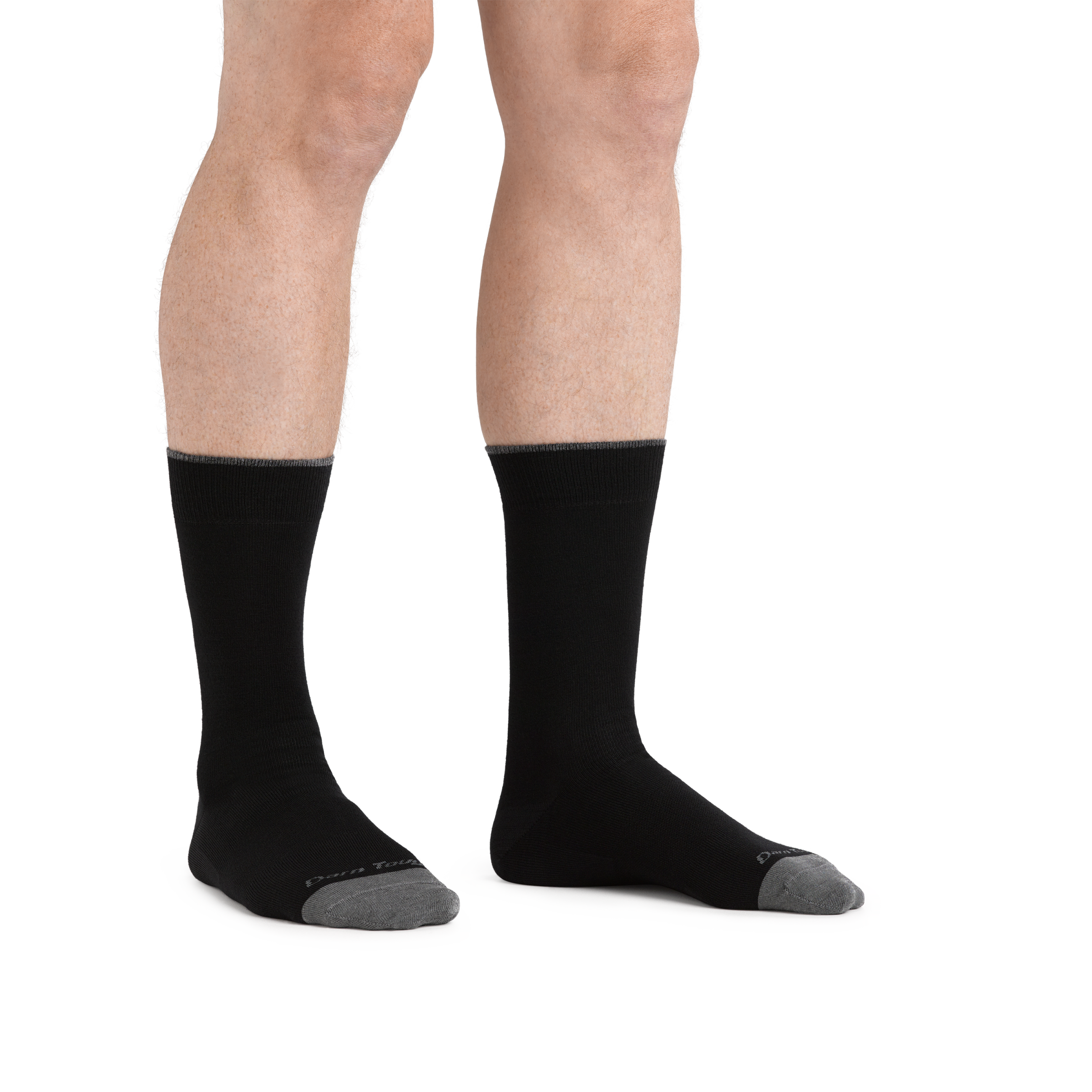 Men's Solid Crew Lightweight Lifestyle Socks