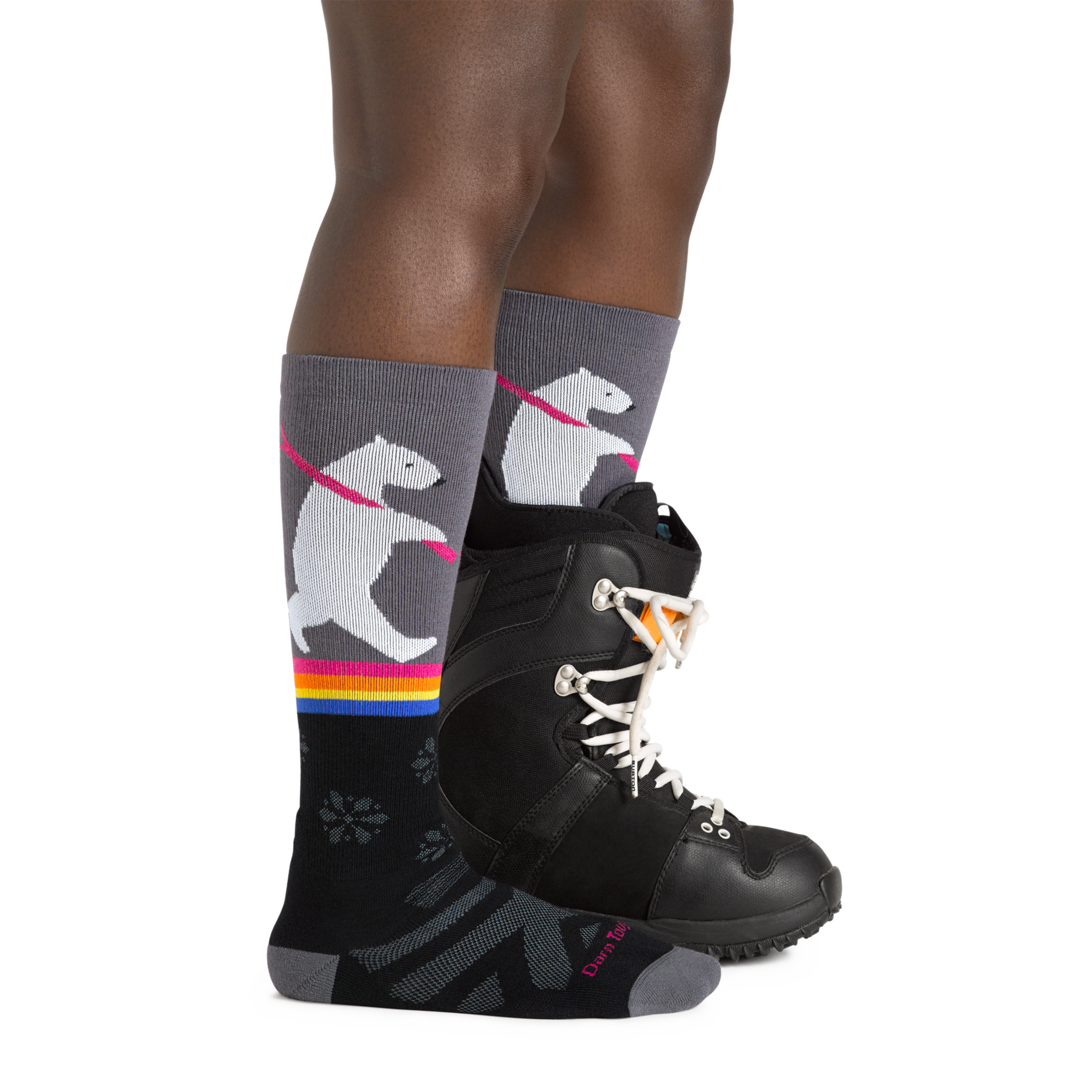 Women's Due North Over-the-Calf Midweight Ski & Snowboard Socks