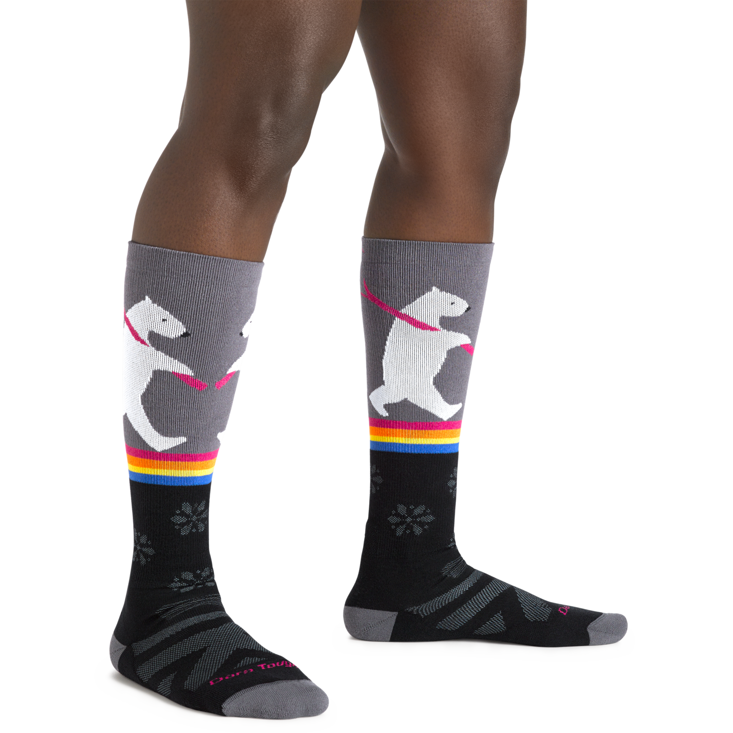 Women's Due North Over-the-Calf Midweight Ski & Snowboard Socks