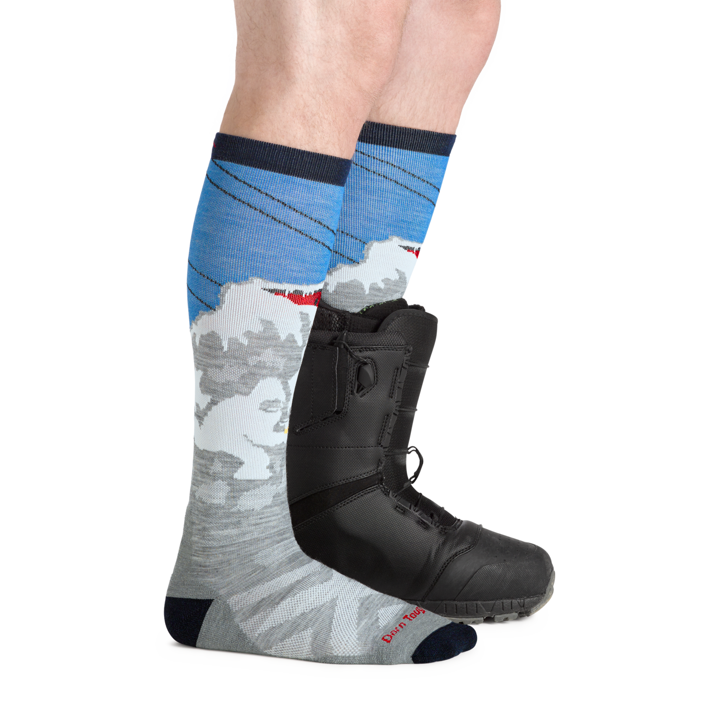 Men's Heady Yeti Over-the-Calf Midweight Ski & Snowboard Socks