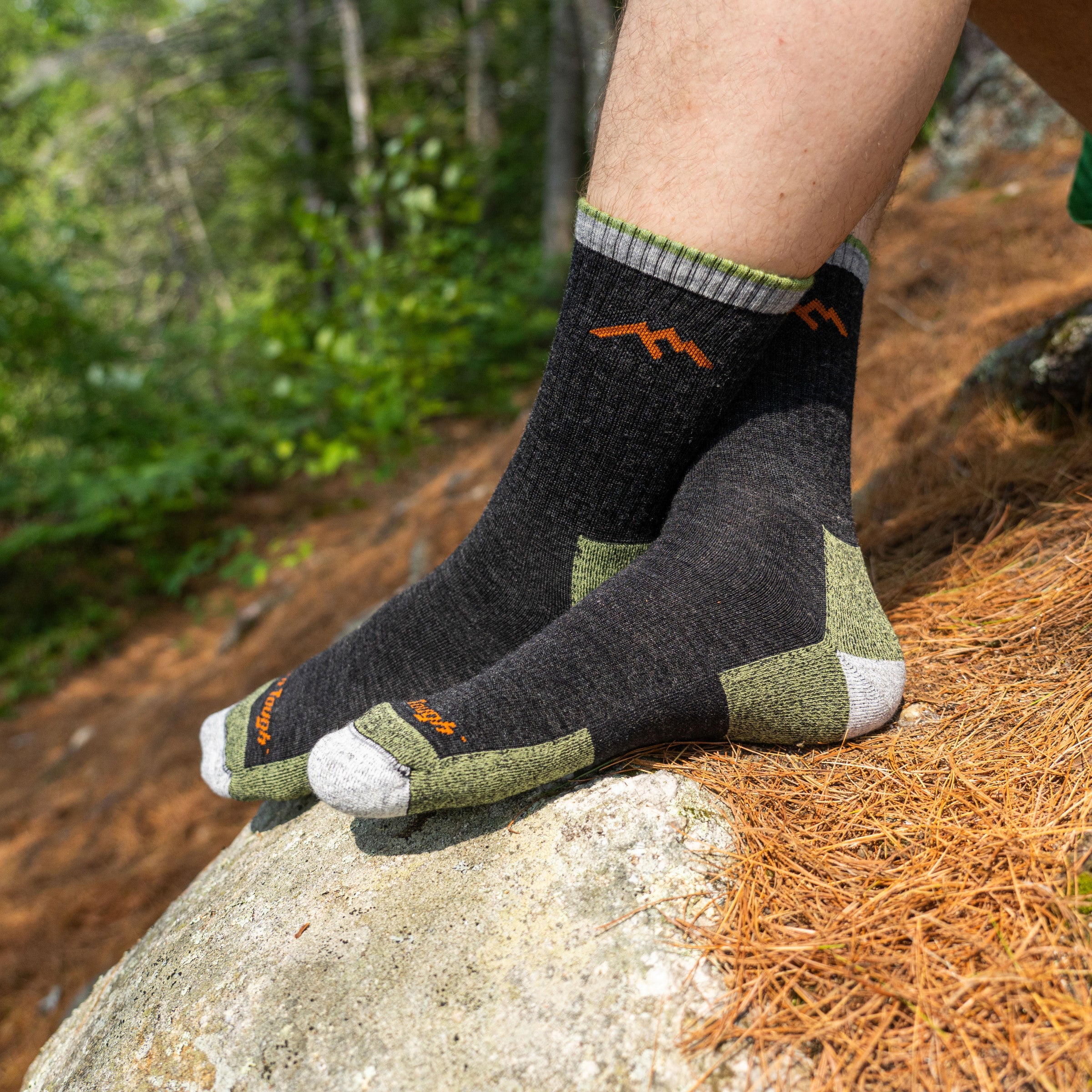 Men's Hiker Micro Crew Midweight Hiking Socks
