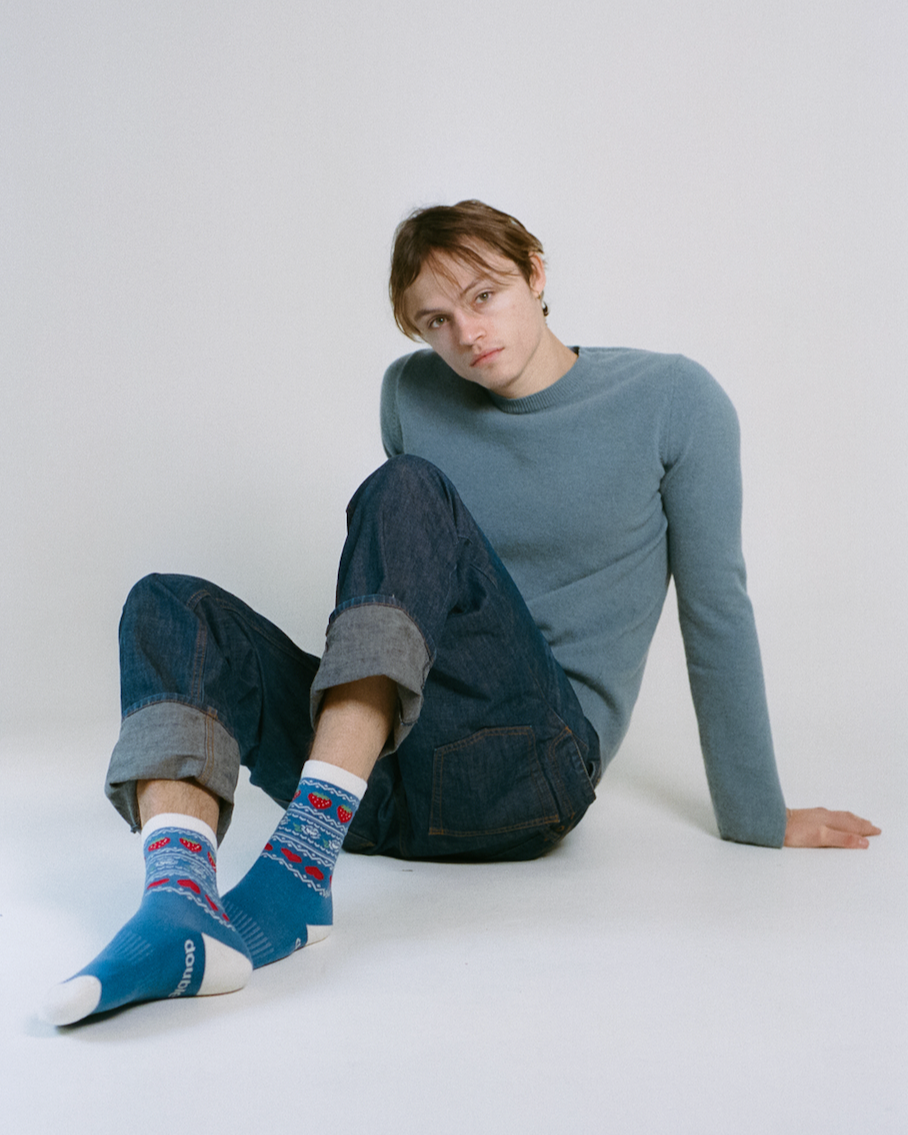 Pattern High Sock 3 Pack Solid