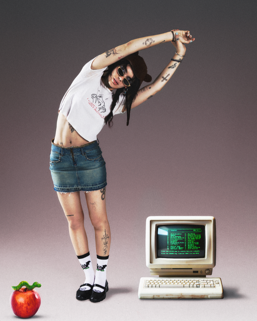 Beepy Bella High Sock