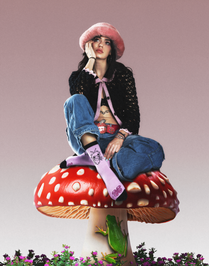 Beepy Bella High Sock