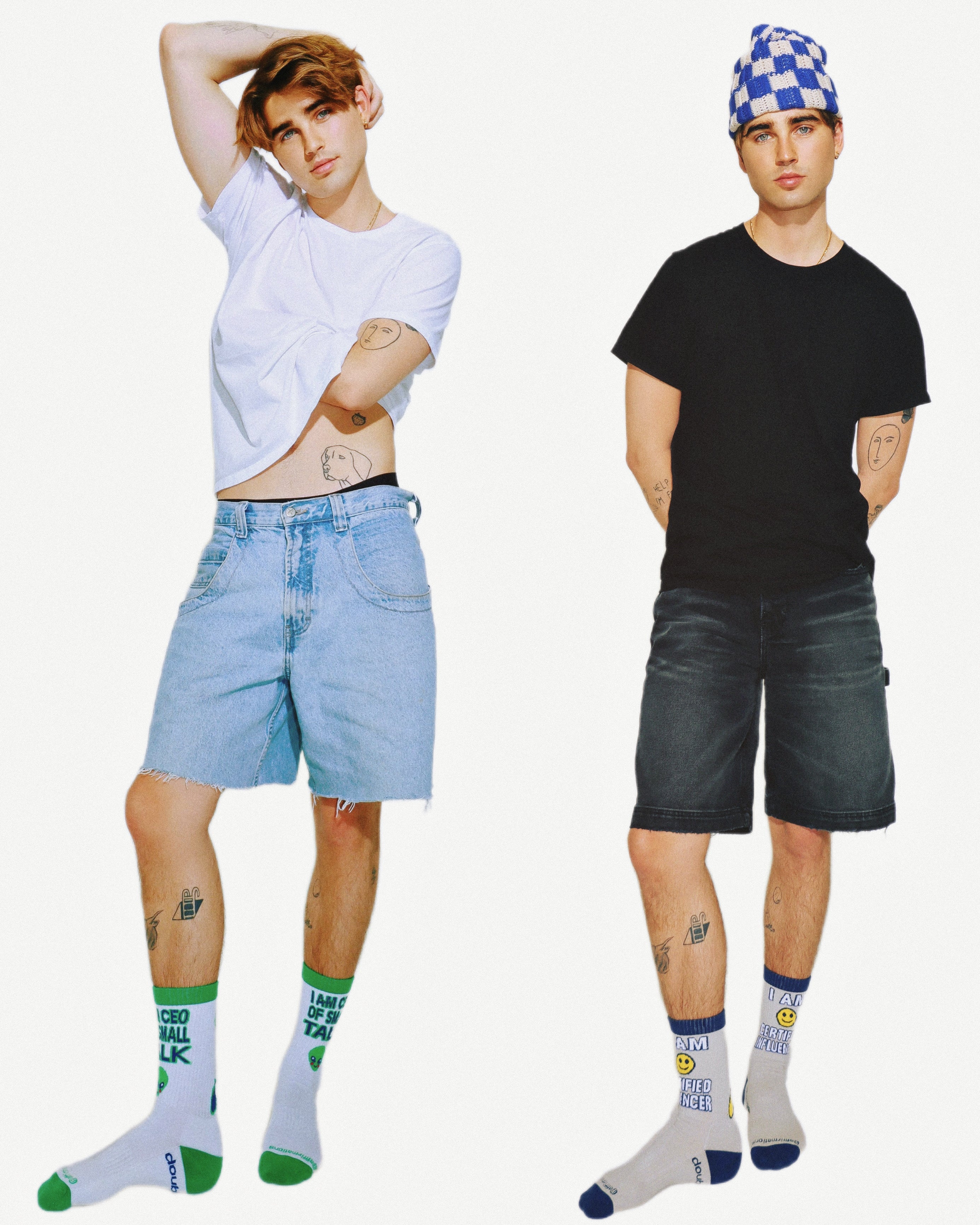 Afffirmations CEO High Sock 2 Pack