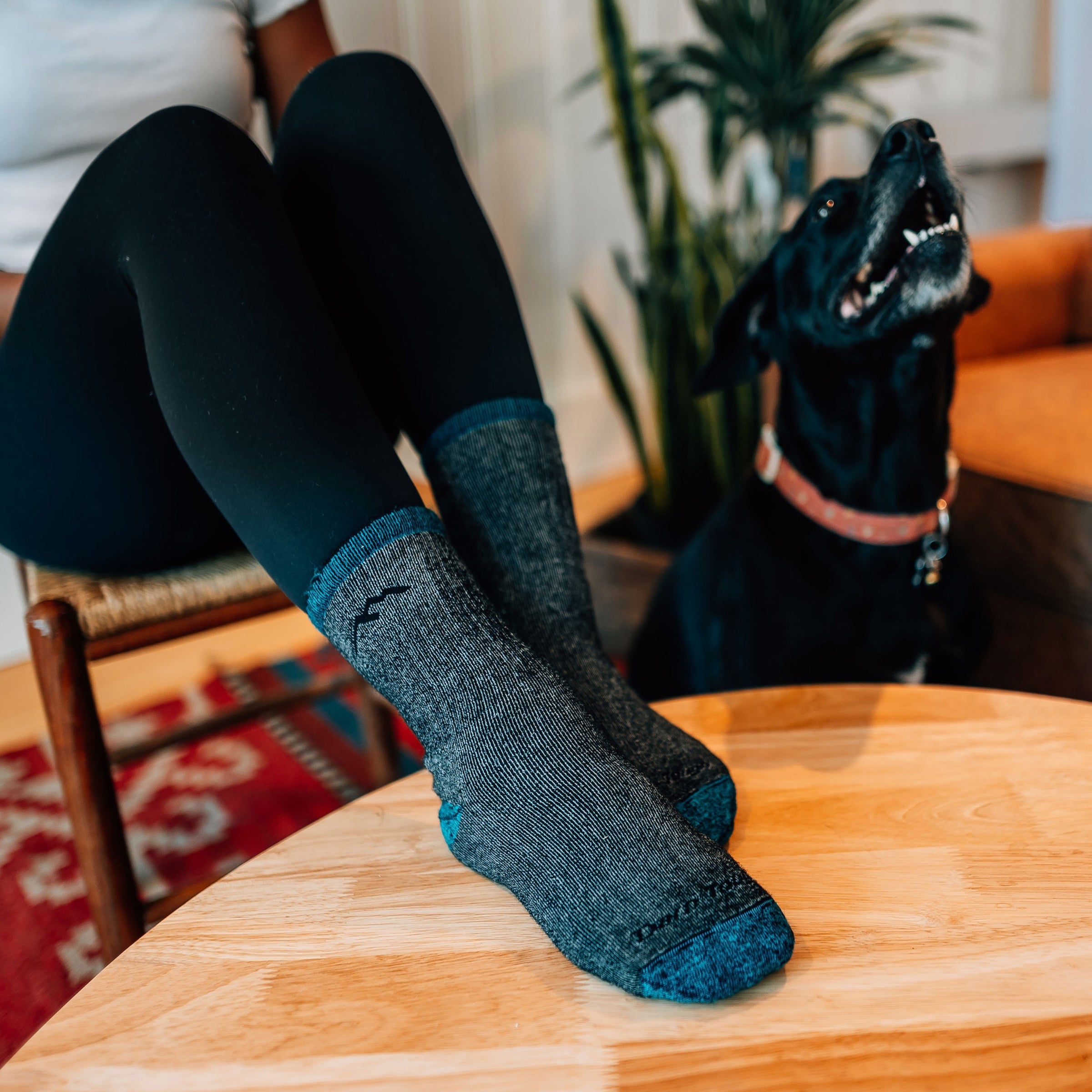 Women's Mountaineering Micro Crew Heavyweight Hiking Socks-Last Chance
