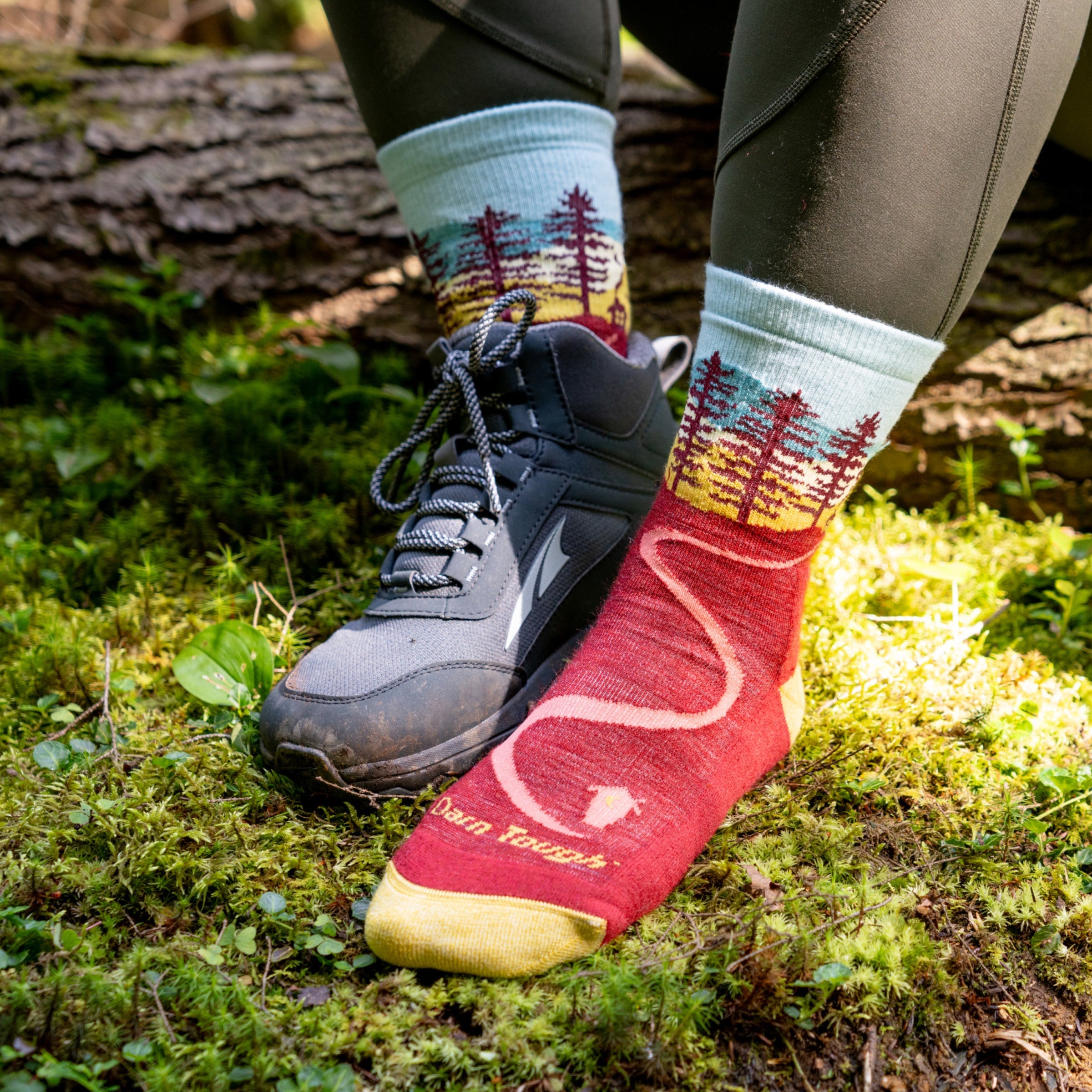 Women's Limited Edition Northwoods Micro Crew  Midweight Hiking Sock