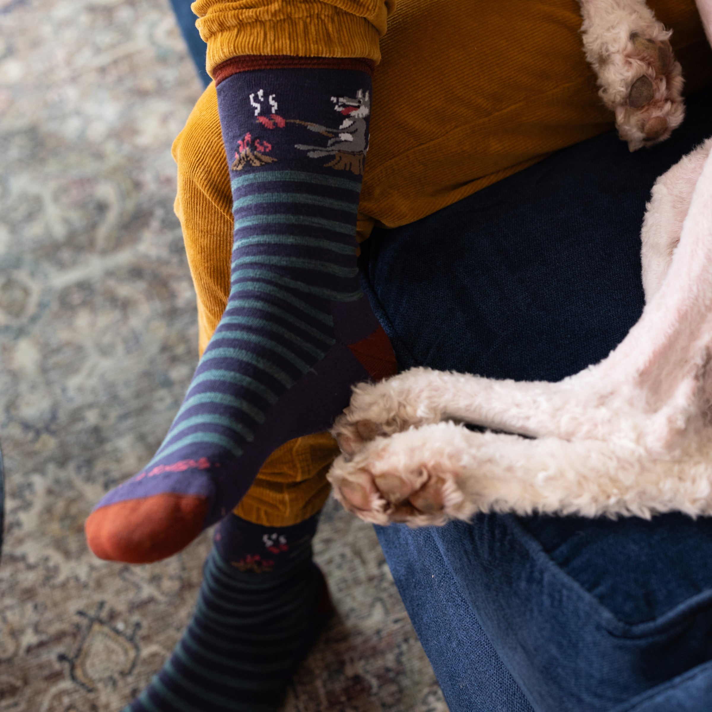 Men's Wild Life Crew Lightweight Lifestyle Socks