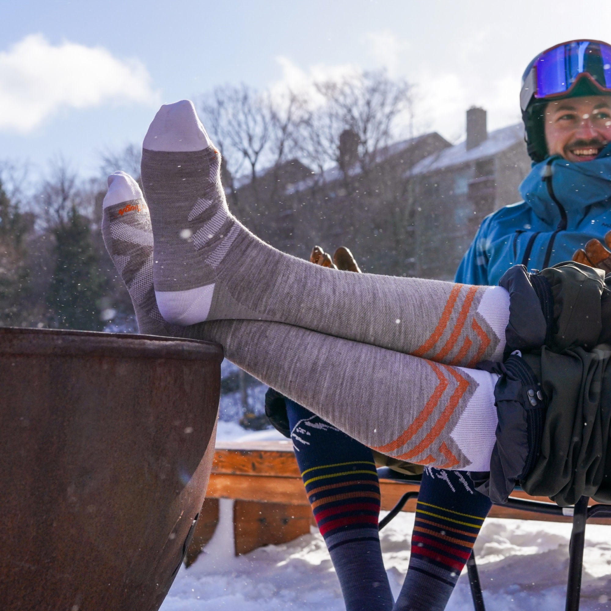Women's Peaks RFL Over-the-Calf Ultra-Lightweight Ski & Snowboard Socks