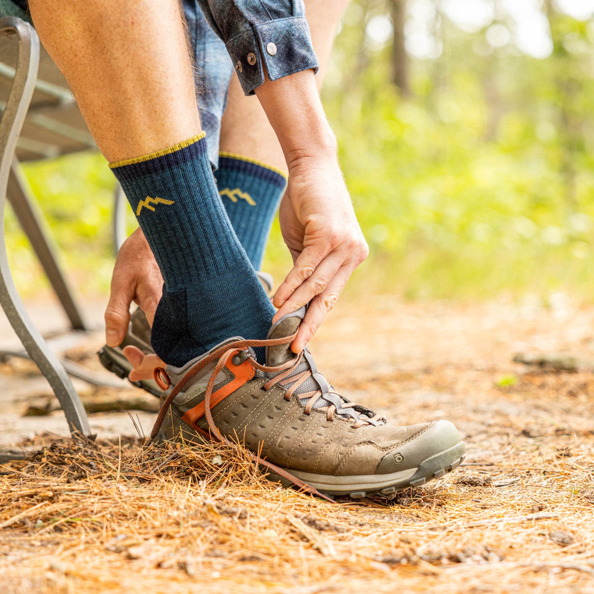 Men's Hiker Micro Crew Midweight Hiking Socks