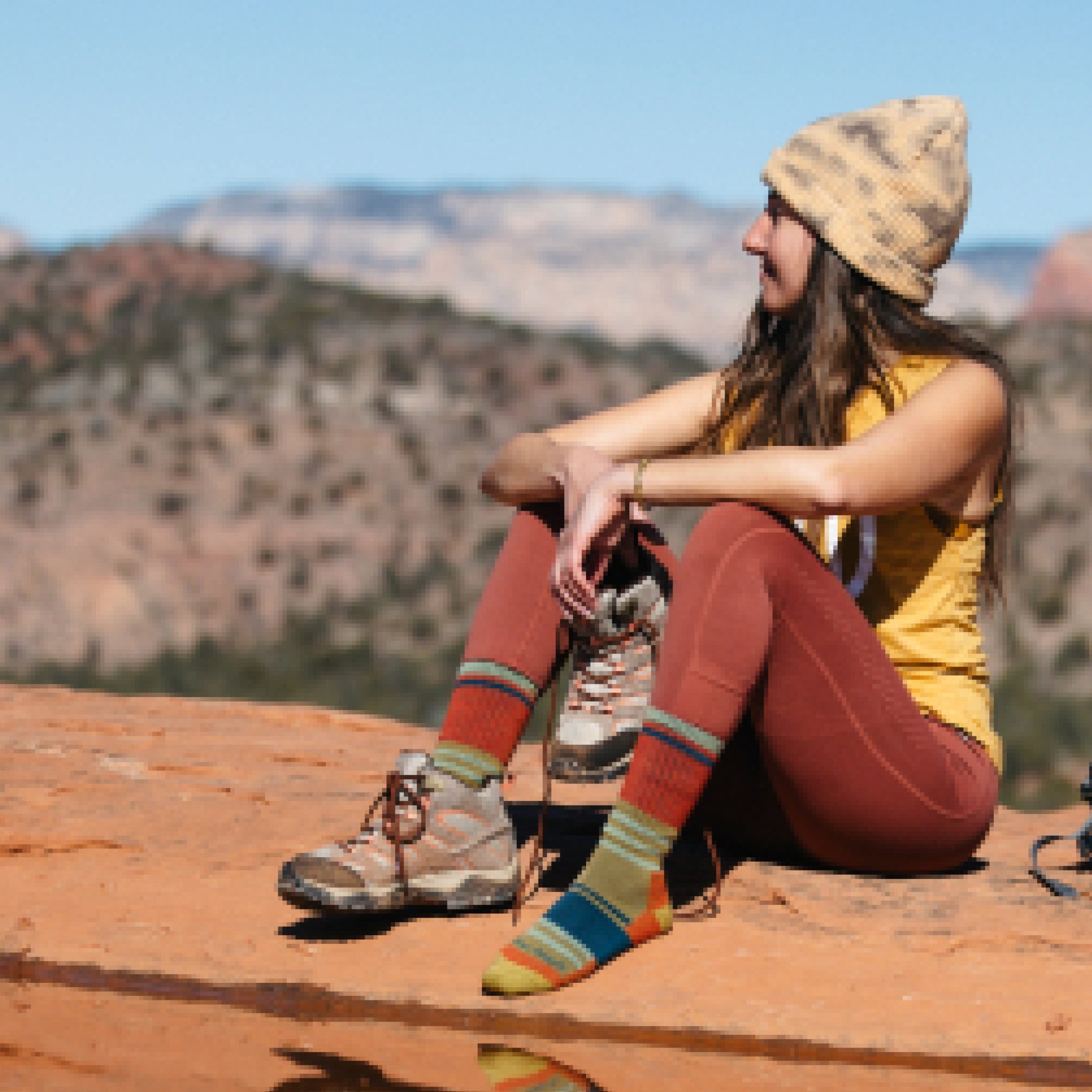 Women's Her Spur Boot Lightweight Hiking Socks