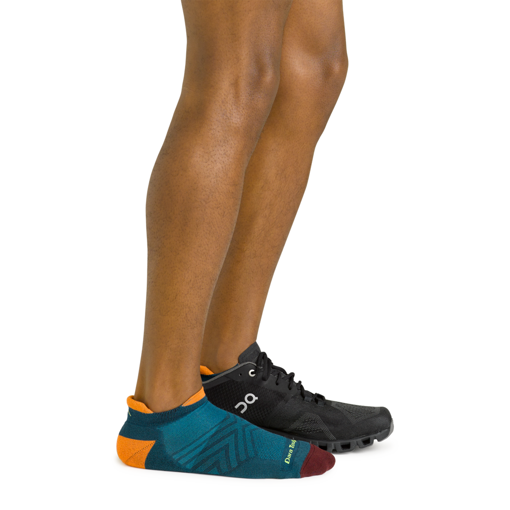 Men's Run No Show Tab Cushioned Ultra-Lightweight Running Socks