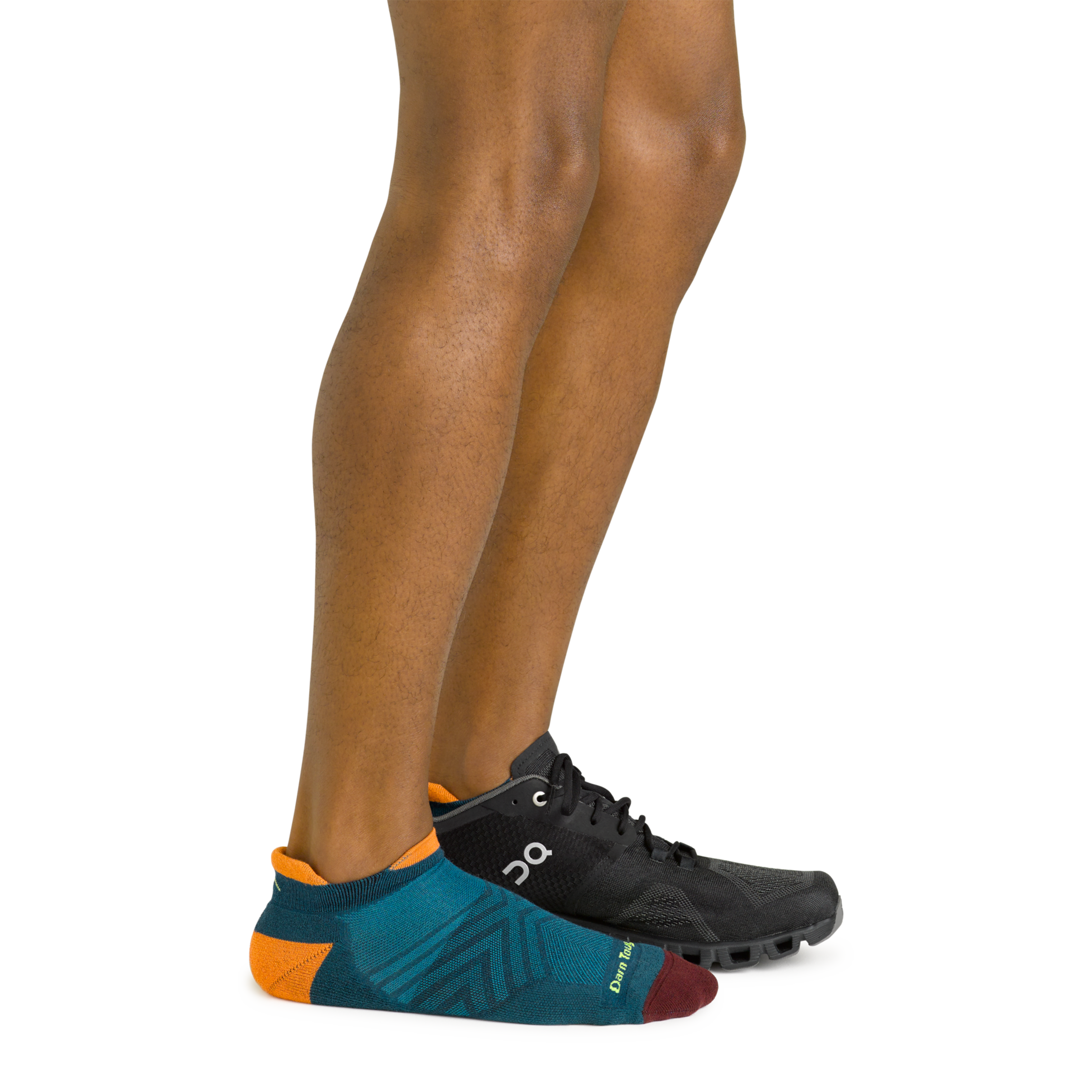 Men's Run No Show Tab Cushioned Ultra-Lightweight Running Socks