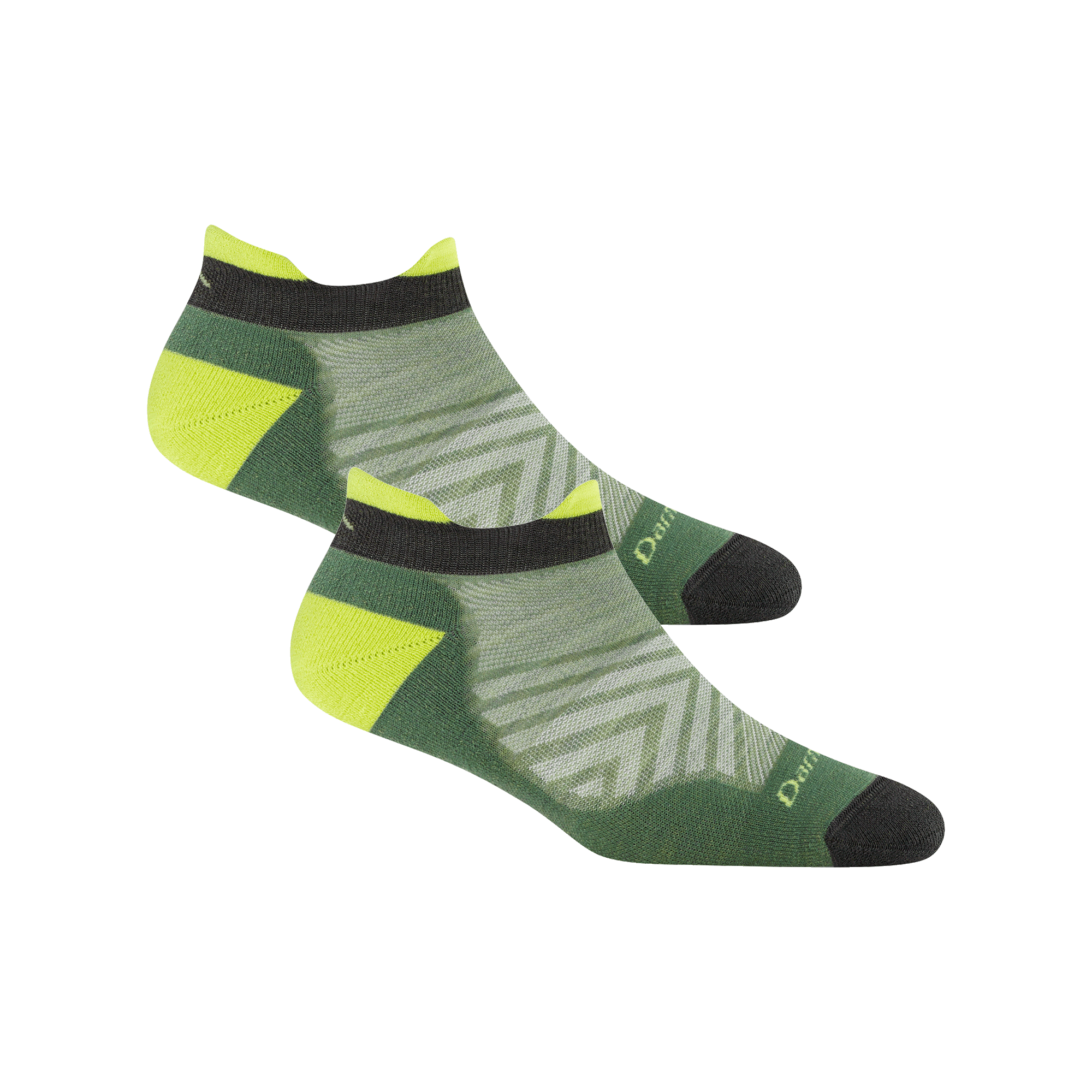 Bundle image of two 1047 No show run socks in Mint