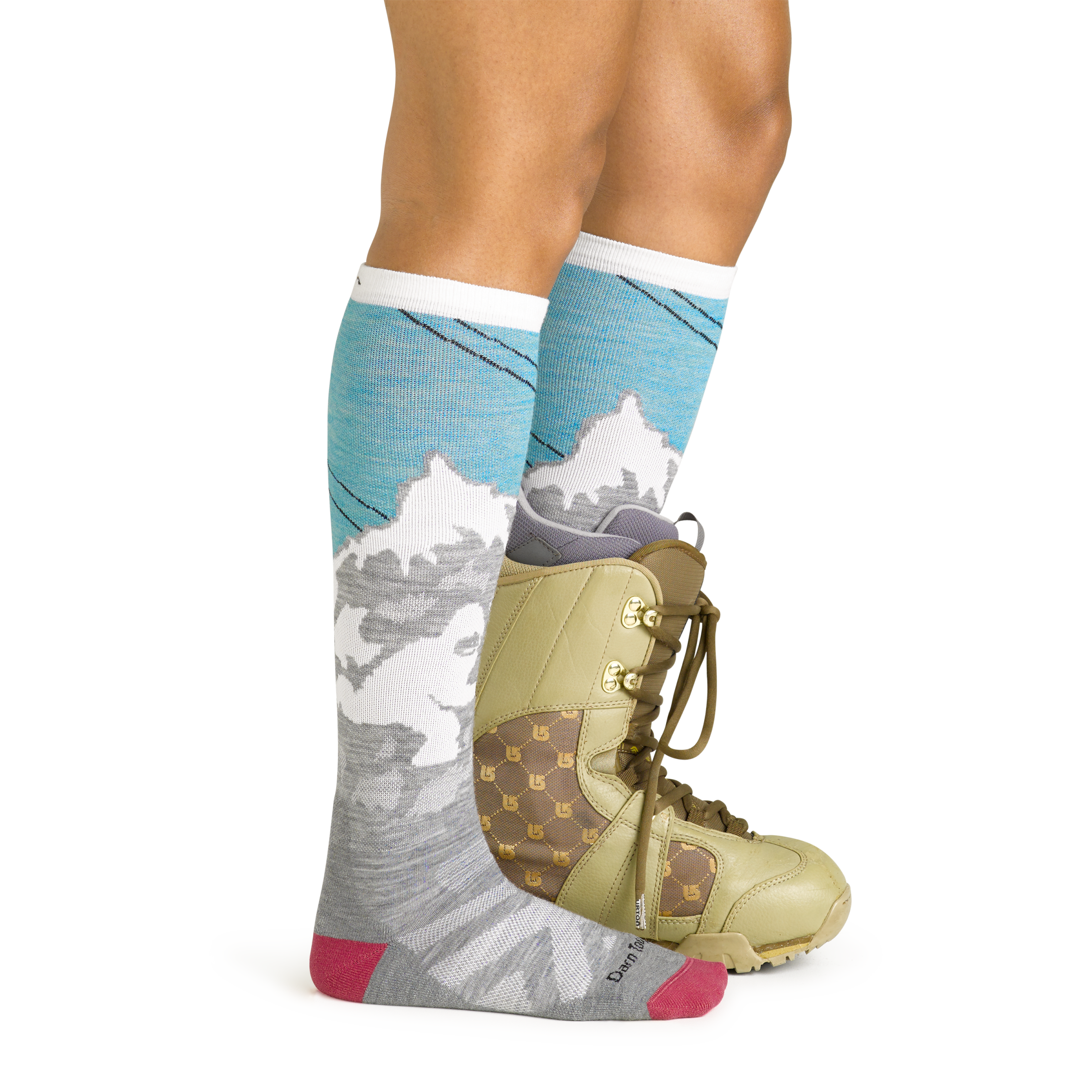 Women's Yeti Over-the-Calf Midweight Ski & Snowboard Socks