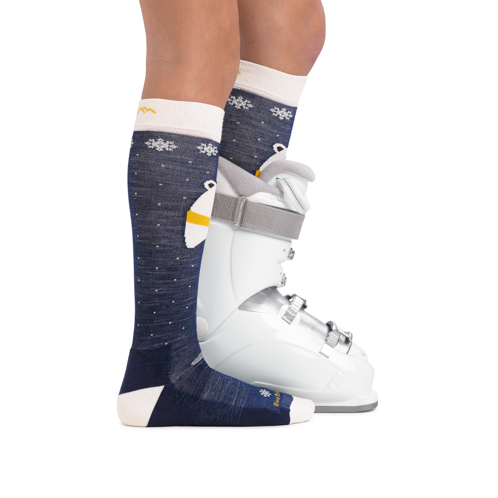 Kids Polar Bear Over-the-Calf Midweight Ski & Snowboard Socks