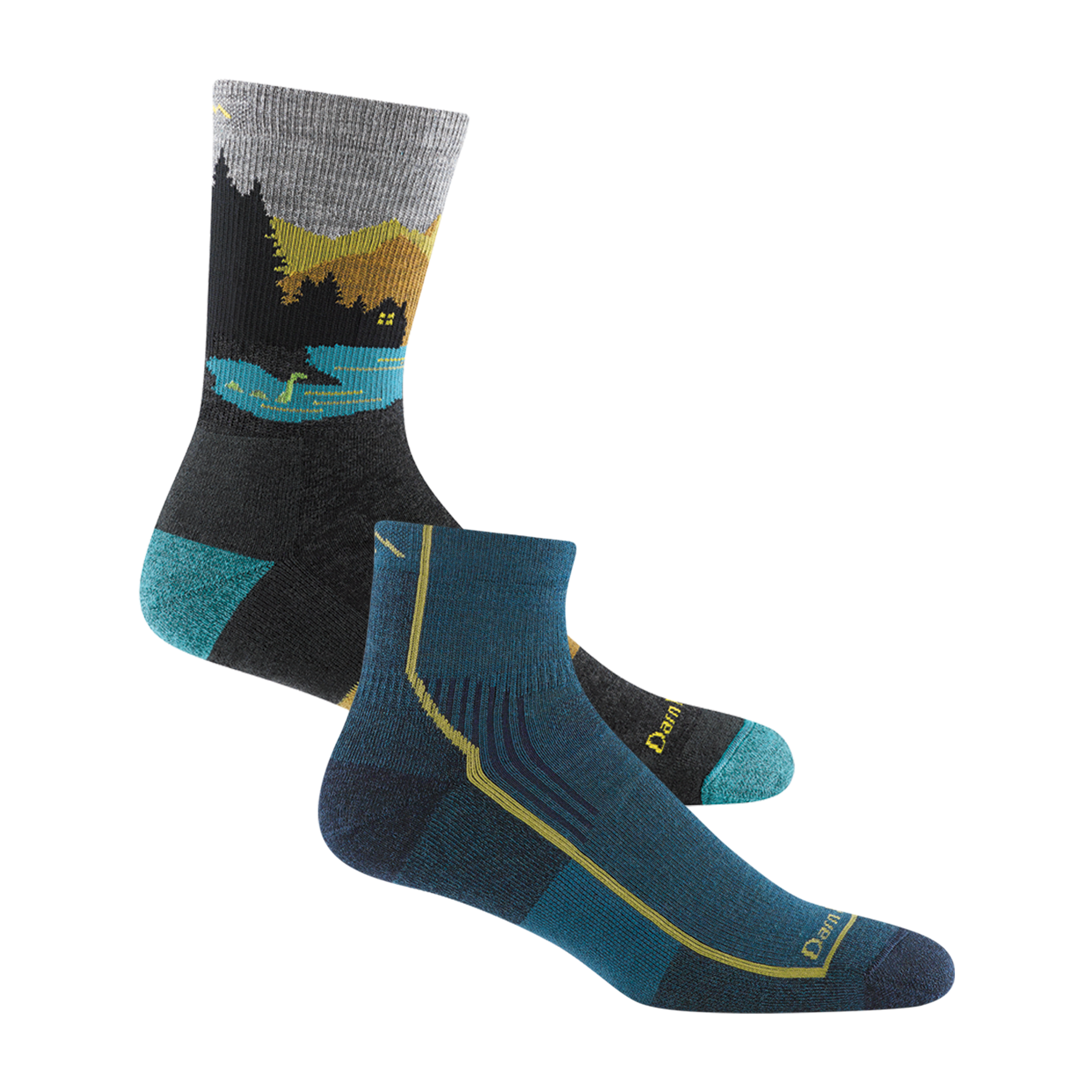 Bundle image of the 1959 Dark Teal and the 5014 Charcoal