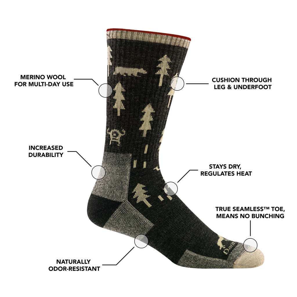 Men's ABC Boot Midweight Hiking Socks