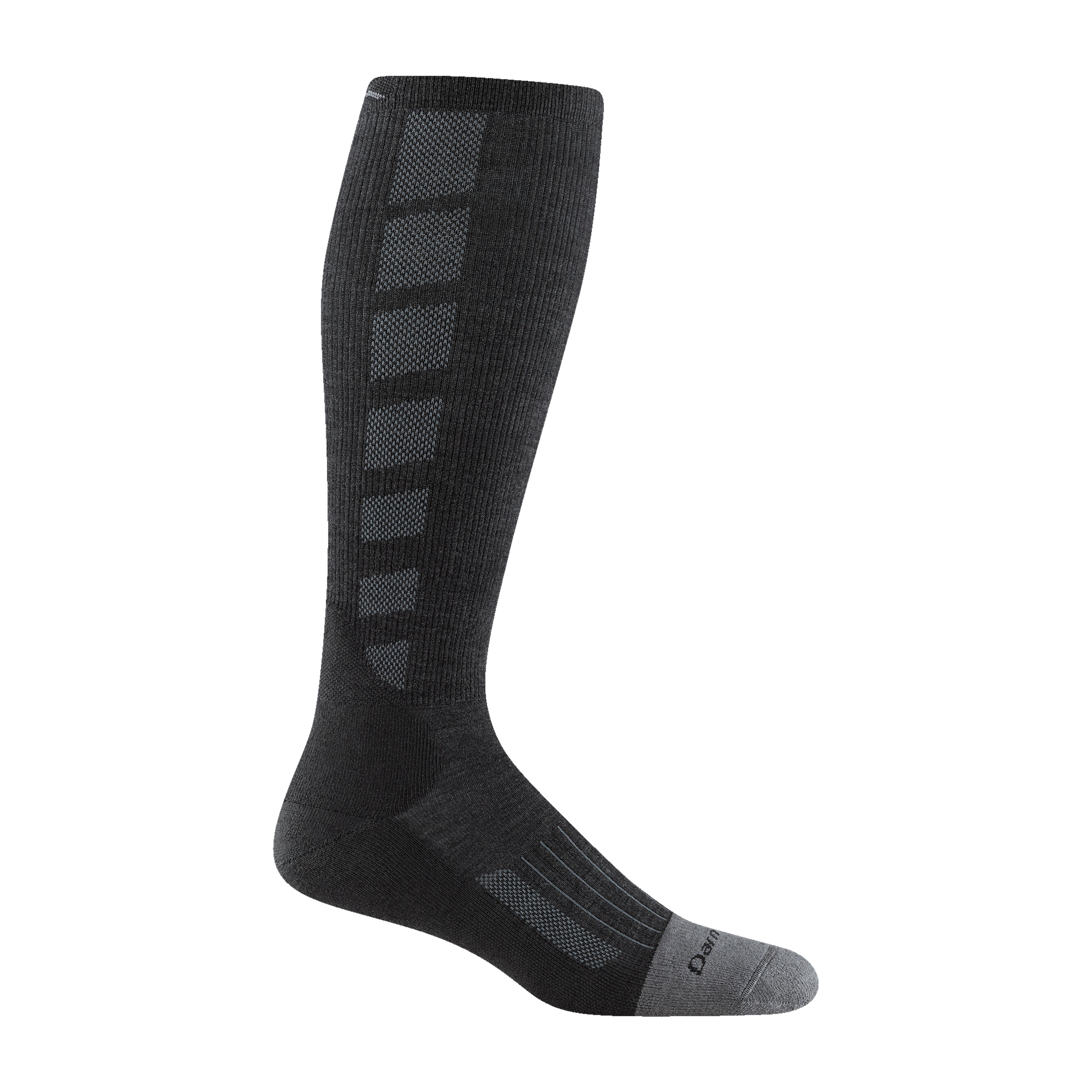 2213 Men's Stanley K OTC featuring a gray full cushion toe with a black body 