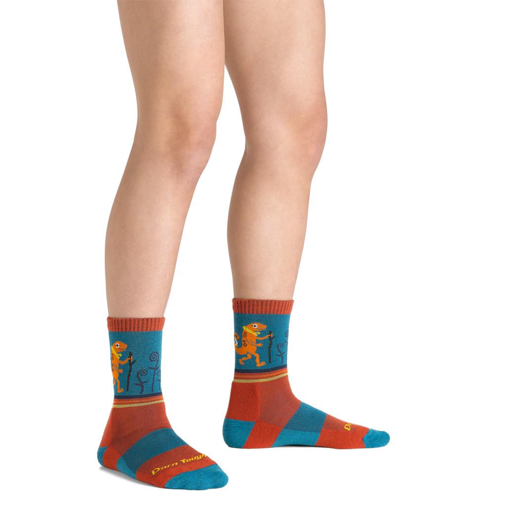 Kids Sal Micro Crew Lightweight Hiking Socks