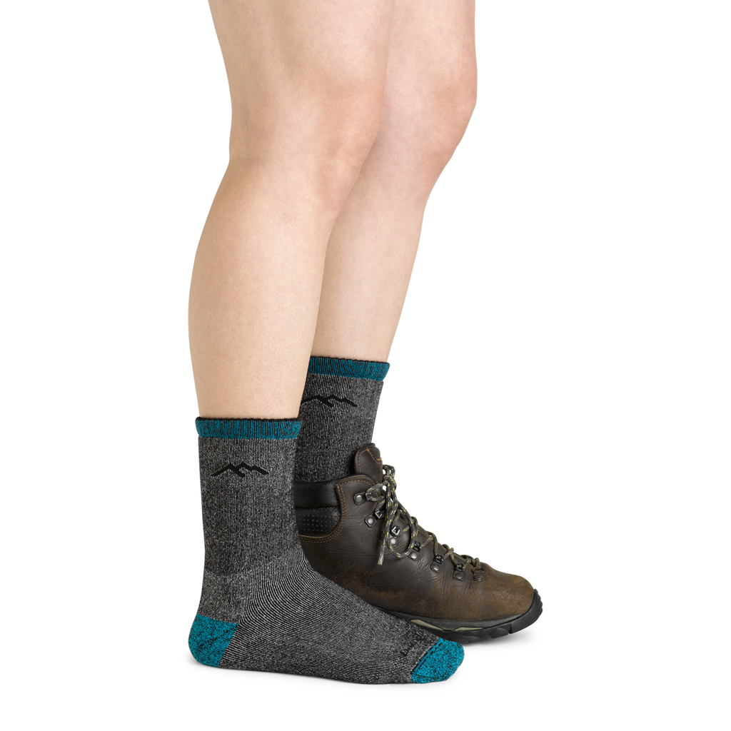 Women's Mountaineering Micro Crew Heavyweight Hiking Socks-Last Chance