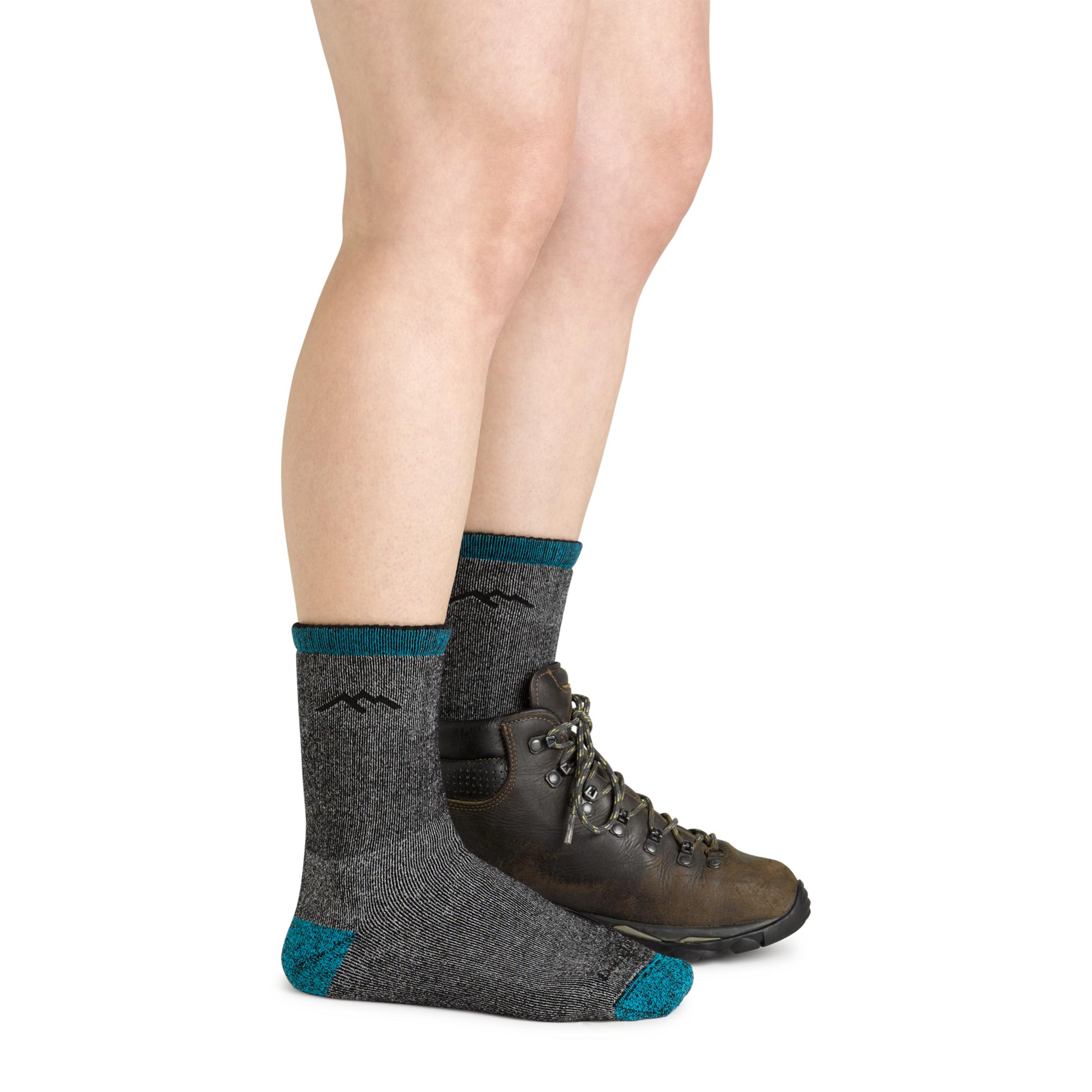 Women's Mountaineering Micro Crew Heavyweight Hiking Socks-Last Chance