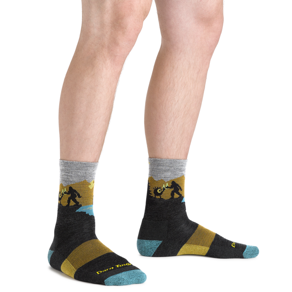 Men's Close Encounters Micro Crew Midweight Hiking Socks