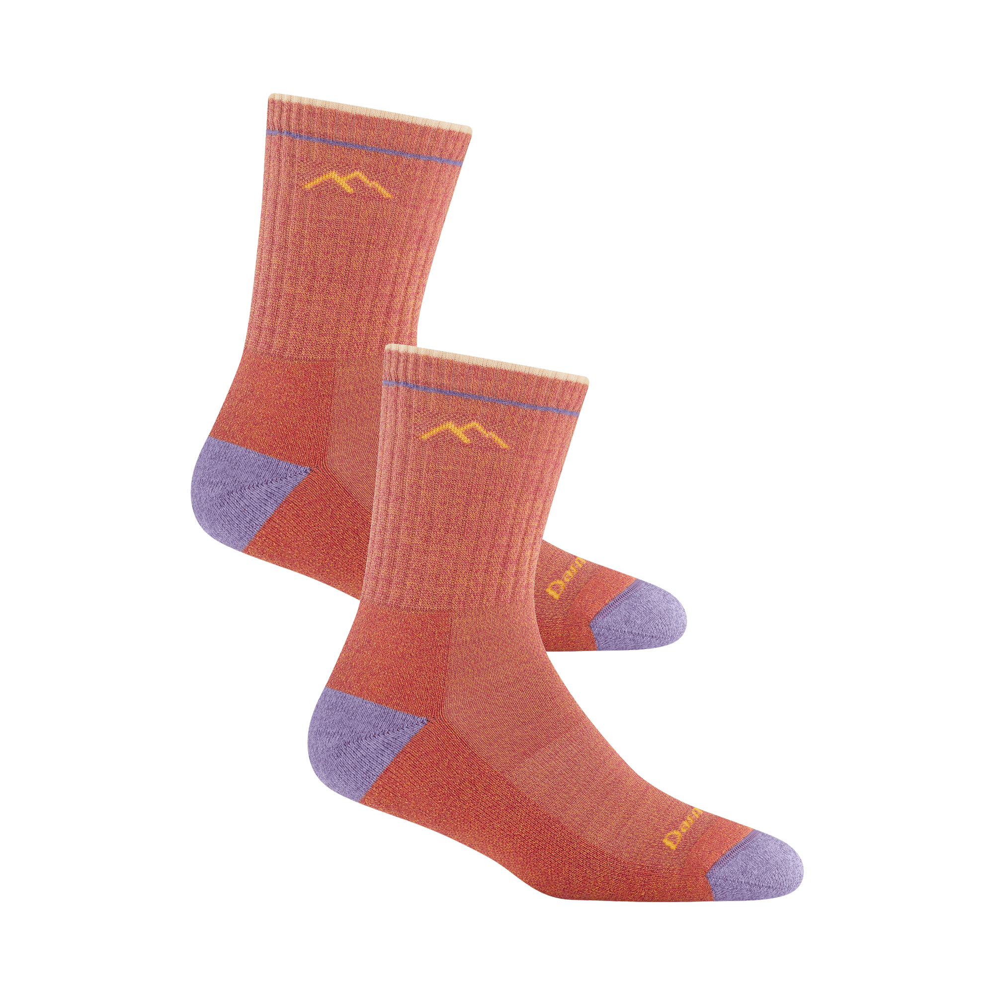 Bundle image of the 5203 twisted Micro crew hiker in Sunstone 