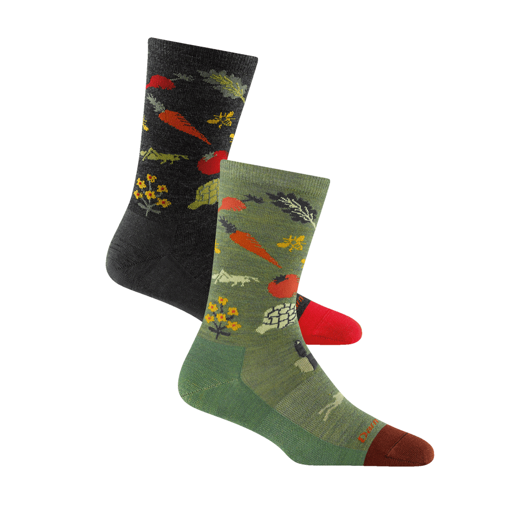 Bundle image of the 6054 Farmers market in black and seafoam